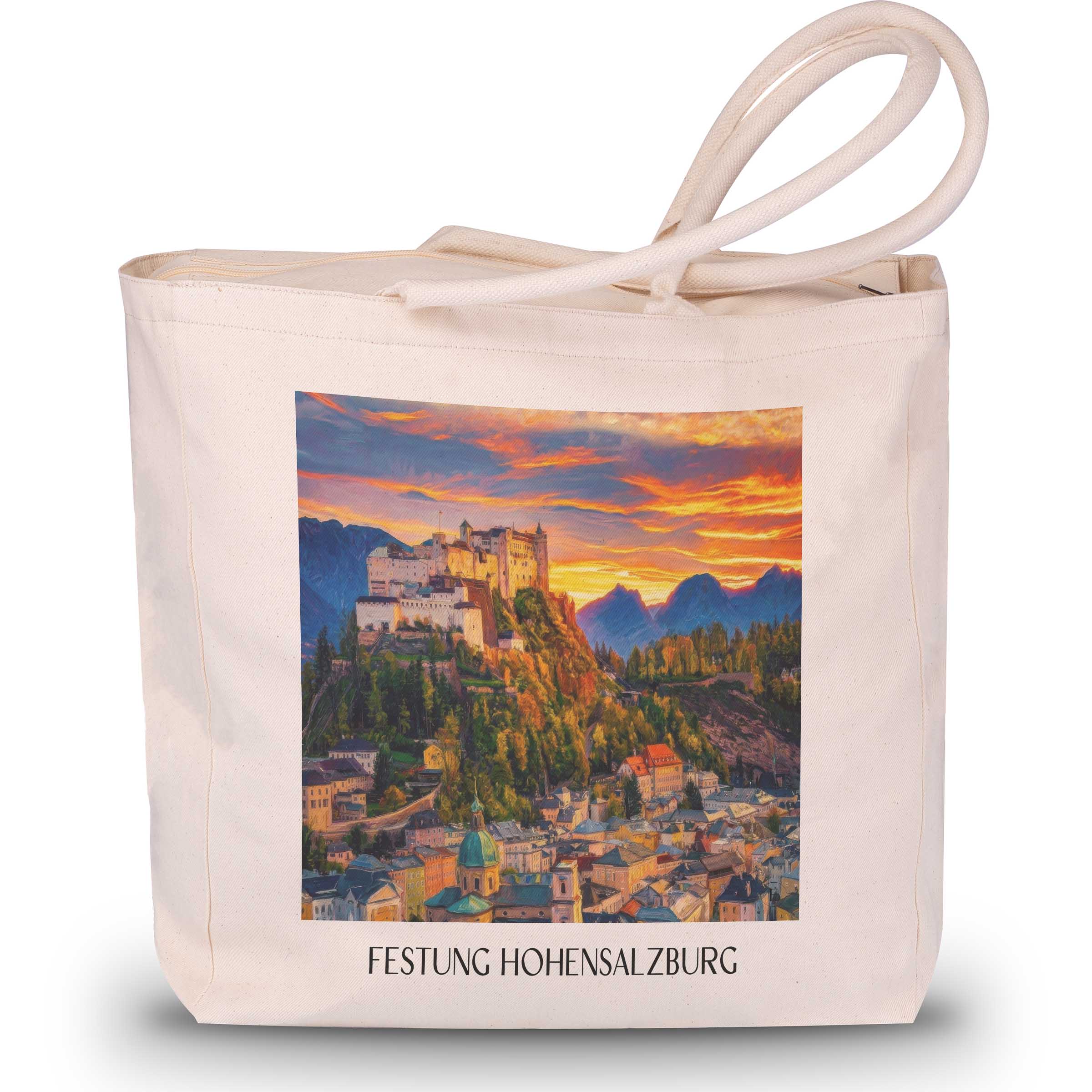 festung-hohensalzburg-österreich-österreich-einkaufstasche-oil-painting-oelgemaelde