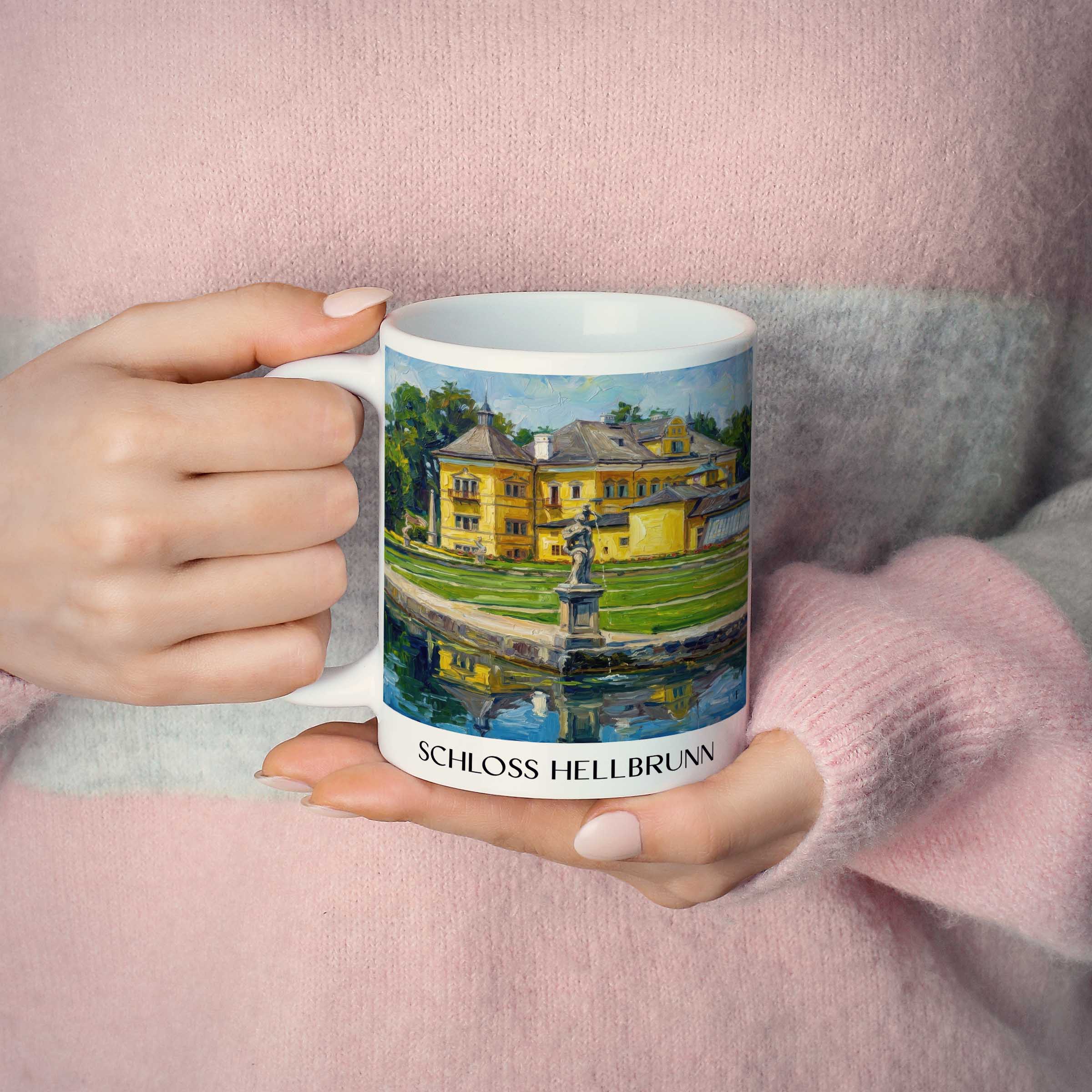schloss-hellbrunn-salzburg-österreich-kaffeebecher-oil-painting-oelgemaelde