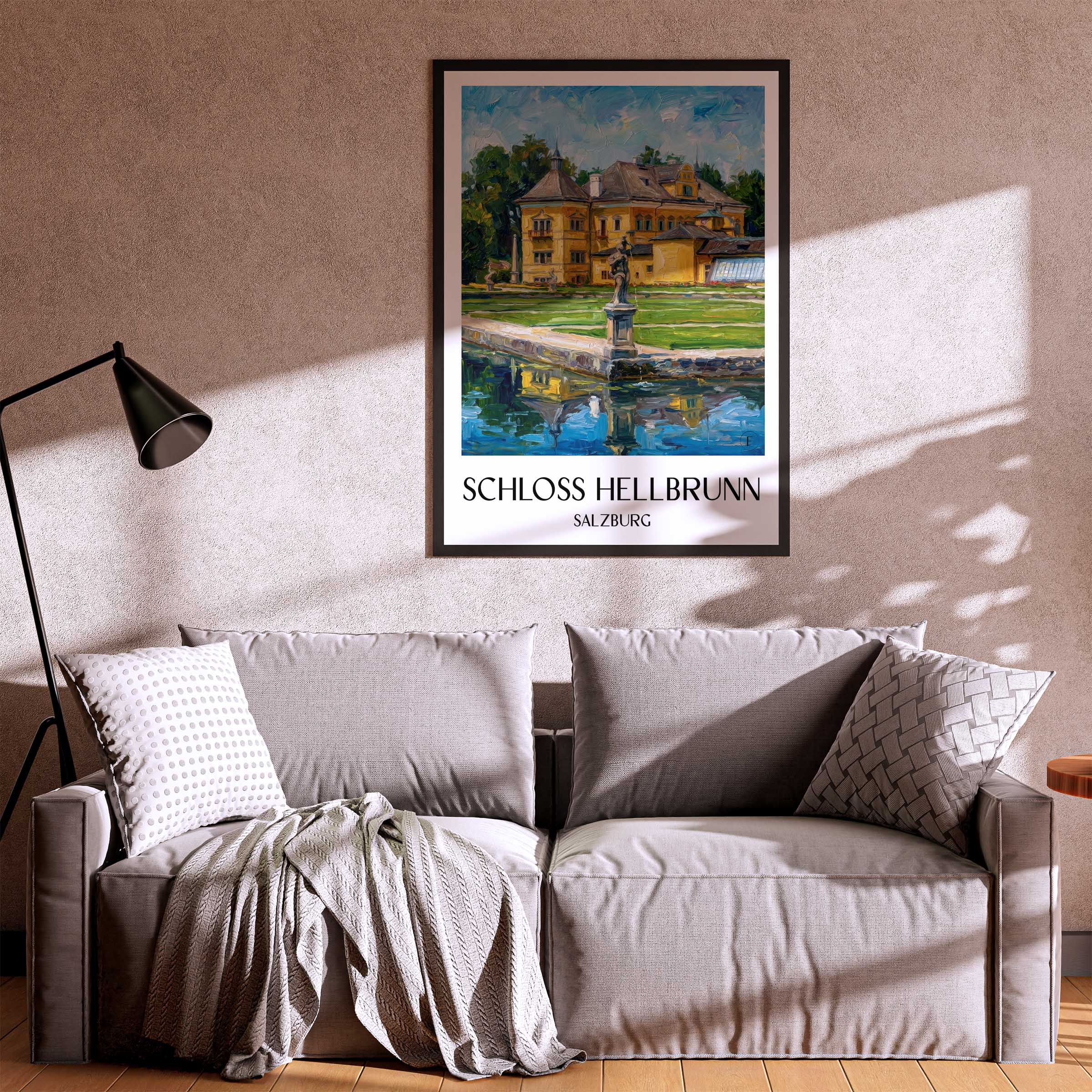 schloss-hellbrunn-salzburg-österreich-poster-oil-painting-oelgemaelde