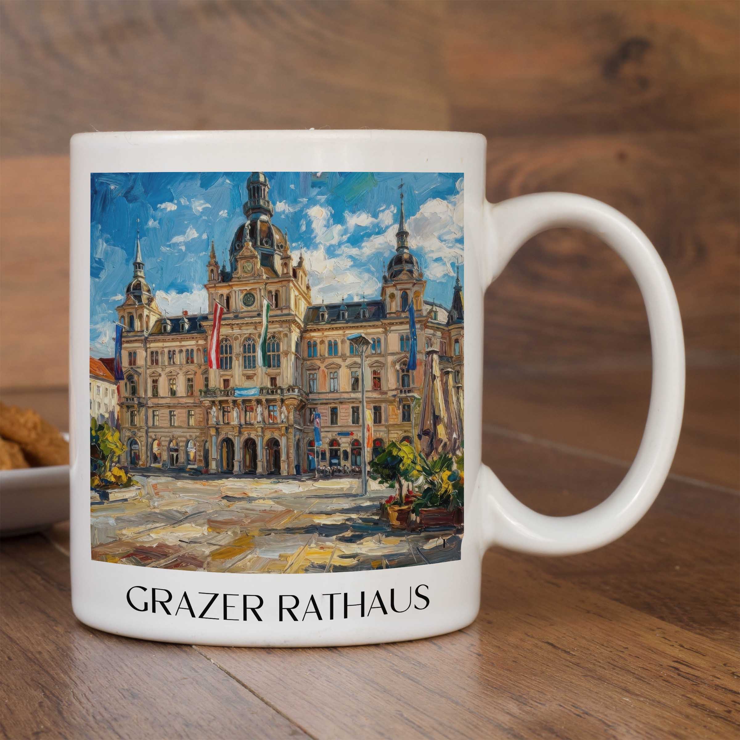 grazer-rathaus-österreich-österreich-kaffeebecher-oil-painting-oelgemaelde