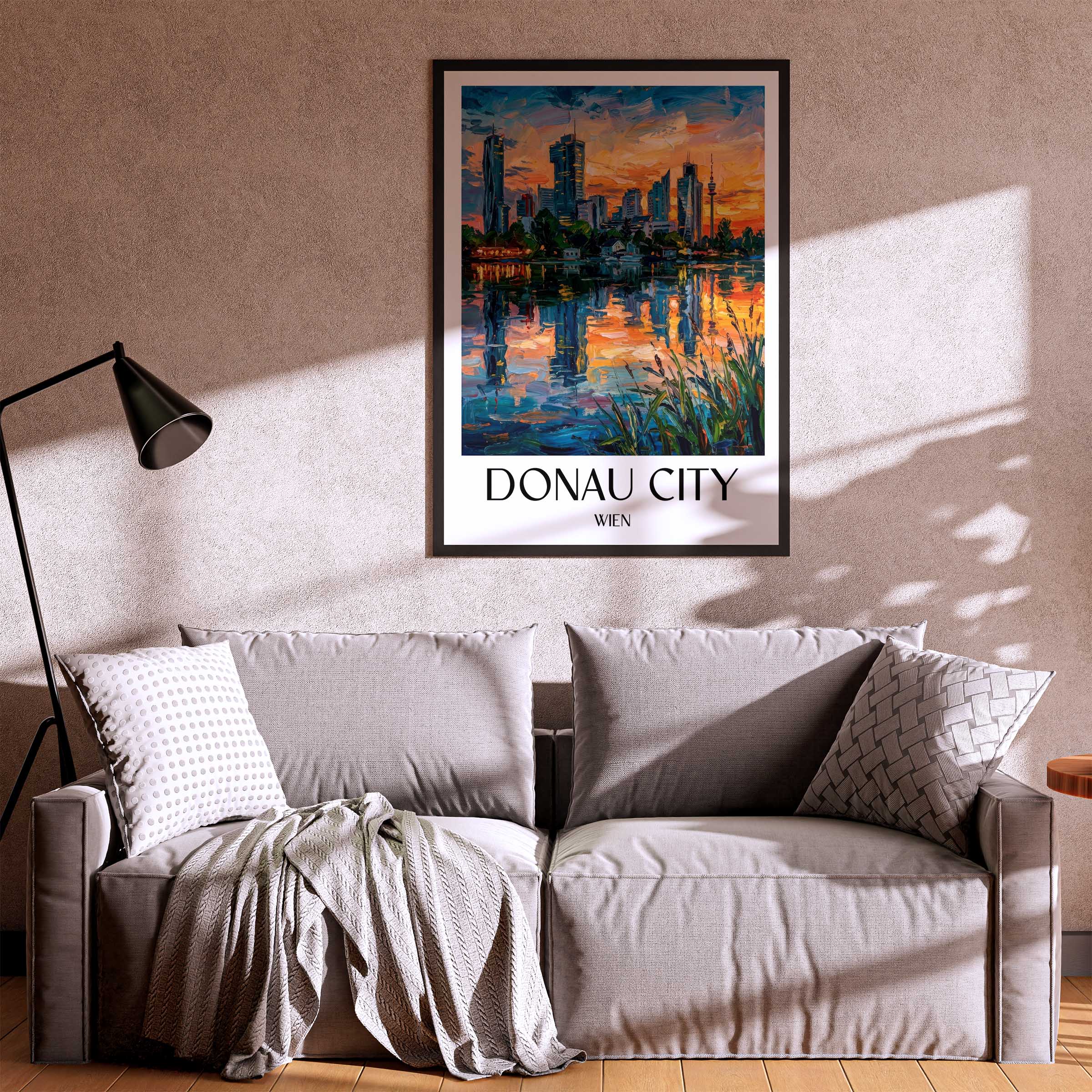 donau-city--wien-österreich-poster-oil-painting-oelgemaelde