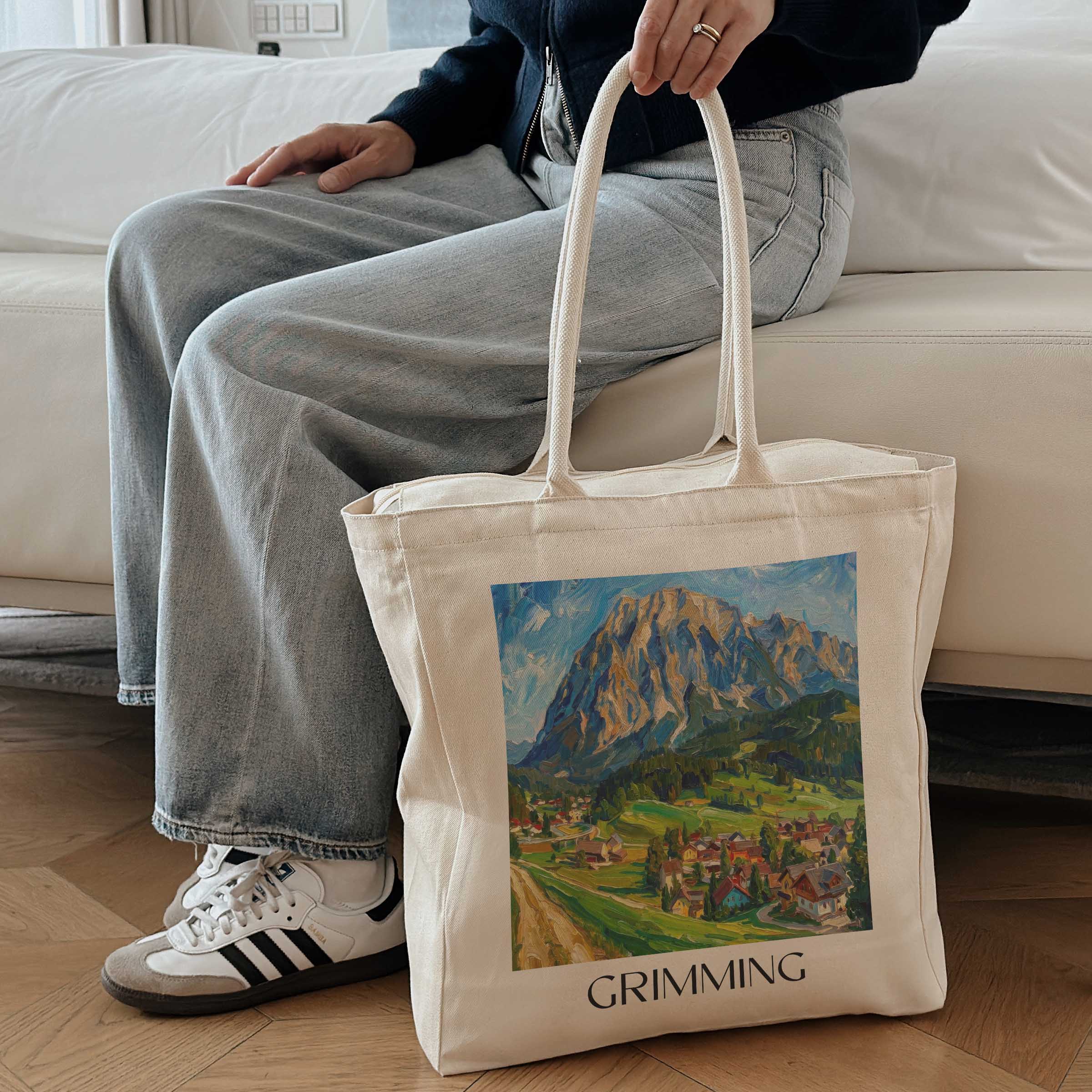 grimming-steiermark-österreich-einkaufstasche-oil-painting-oelgemaelde
