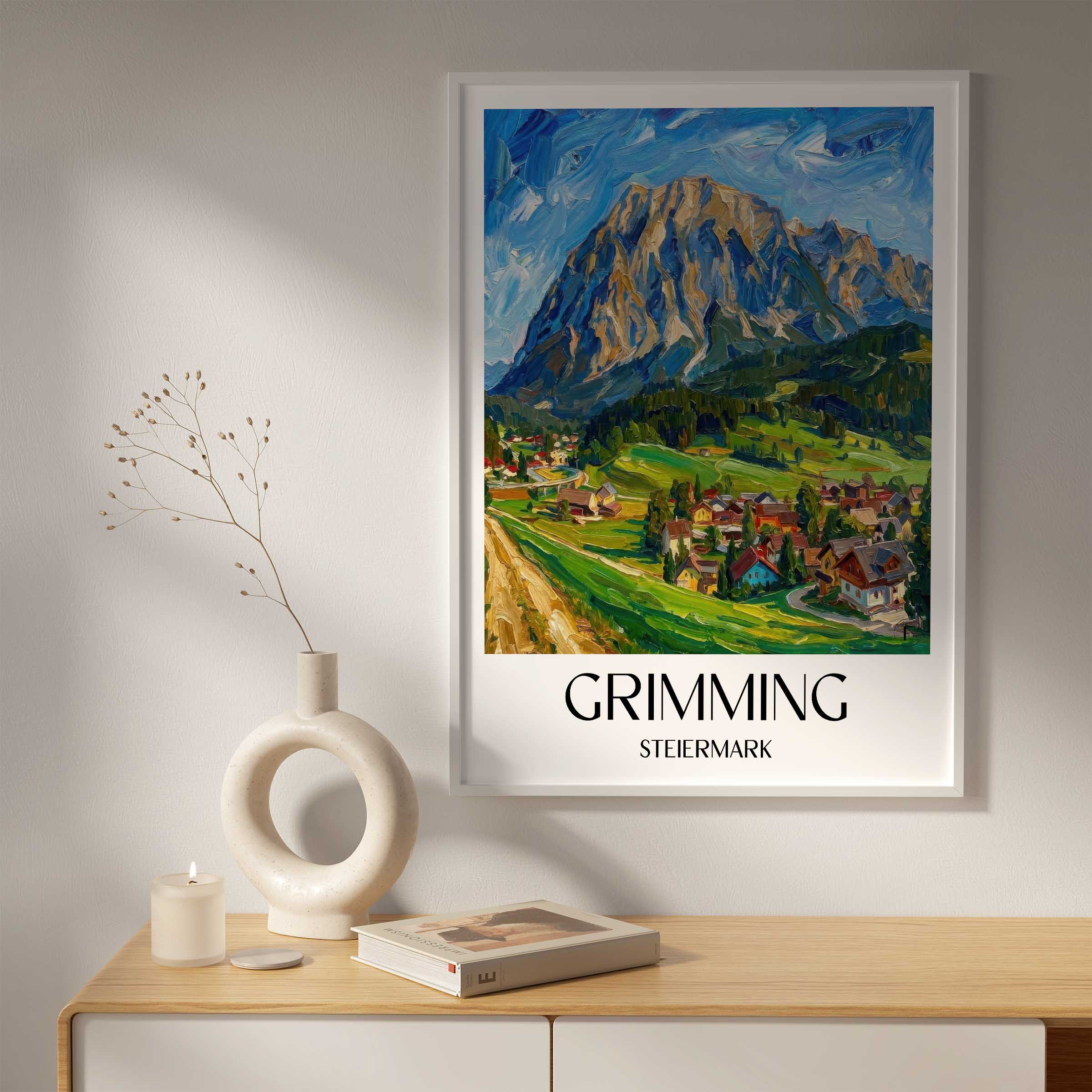 grimming-steiermark-österreich-poster-oil-painting-oelgemaelde