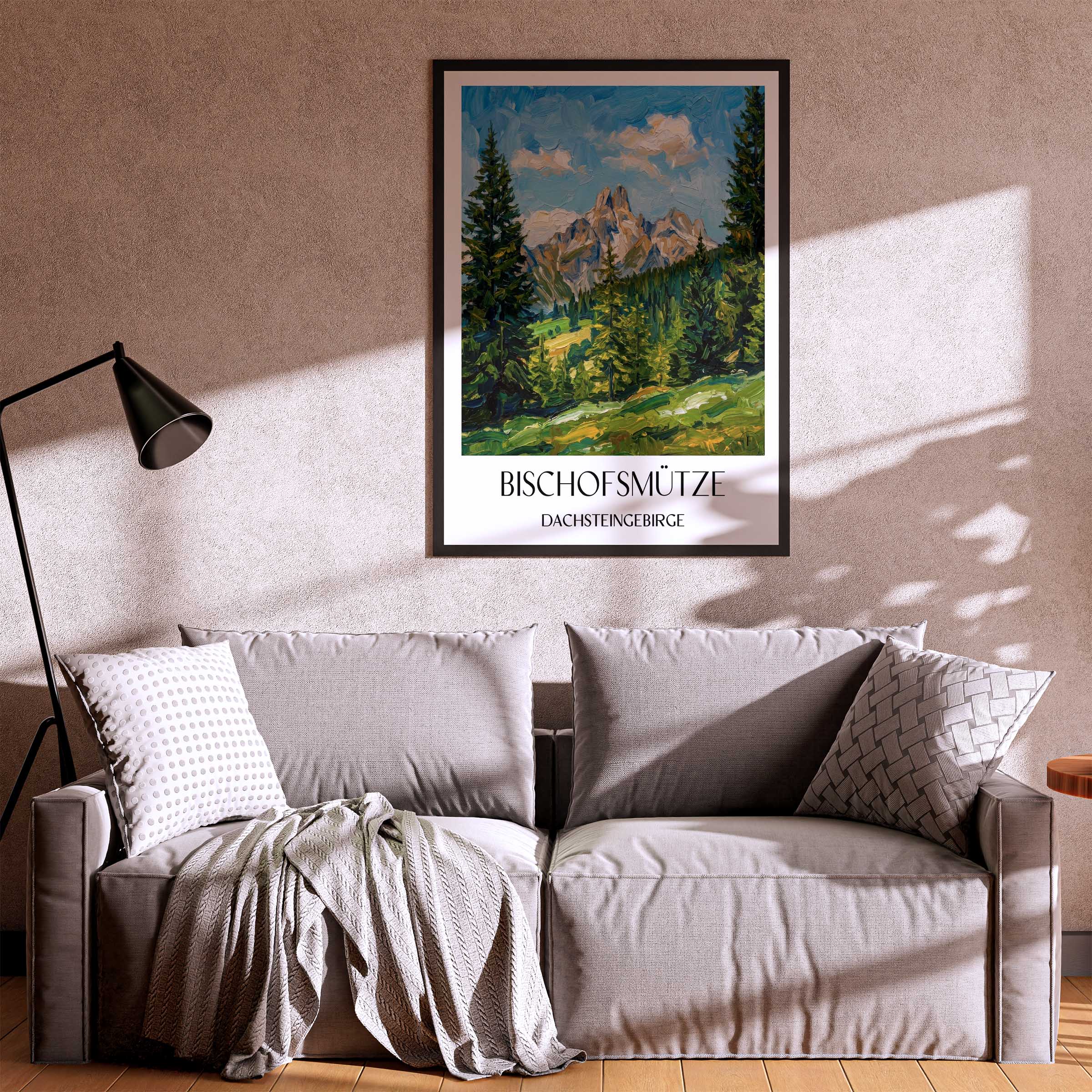 bischofsmütze-dachsteingebirge-österreich-poster-oil-painting-oelgemaelde