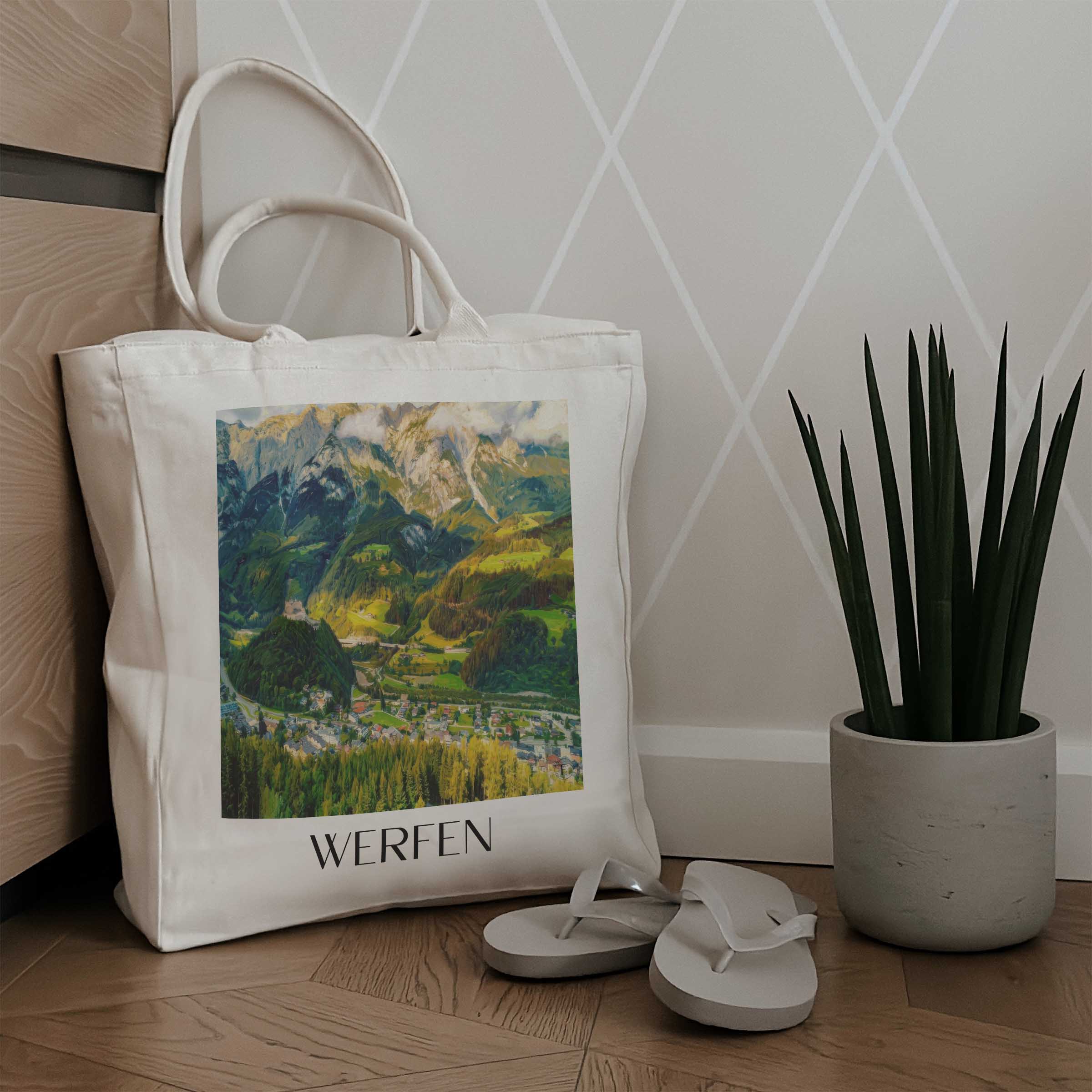 werfen-österreich-österreich-einkaufstasche-oil-painting-oelgemaelde