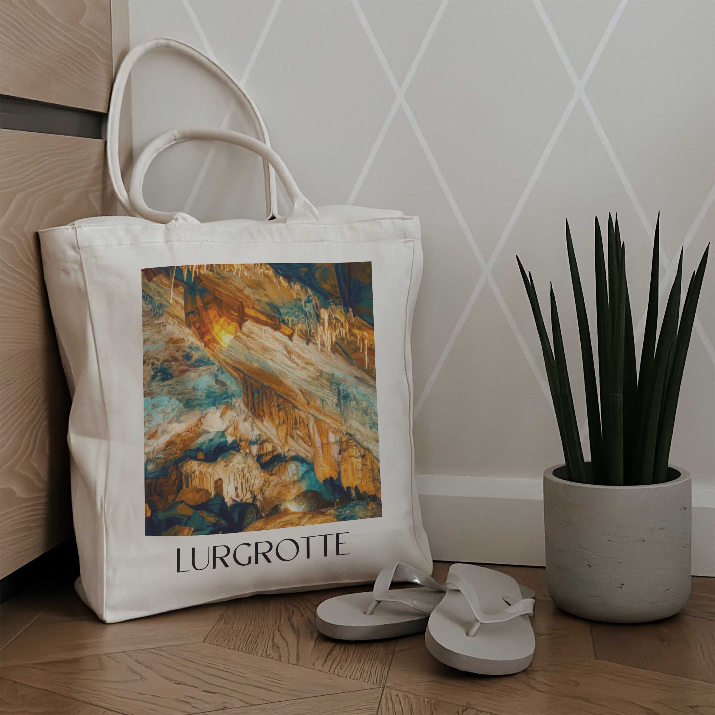 lurgrotte-steiermark-österreich-einkaufstasche-oil-painting-oelgemaelde