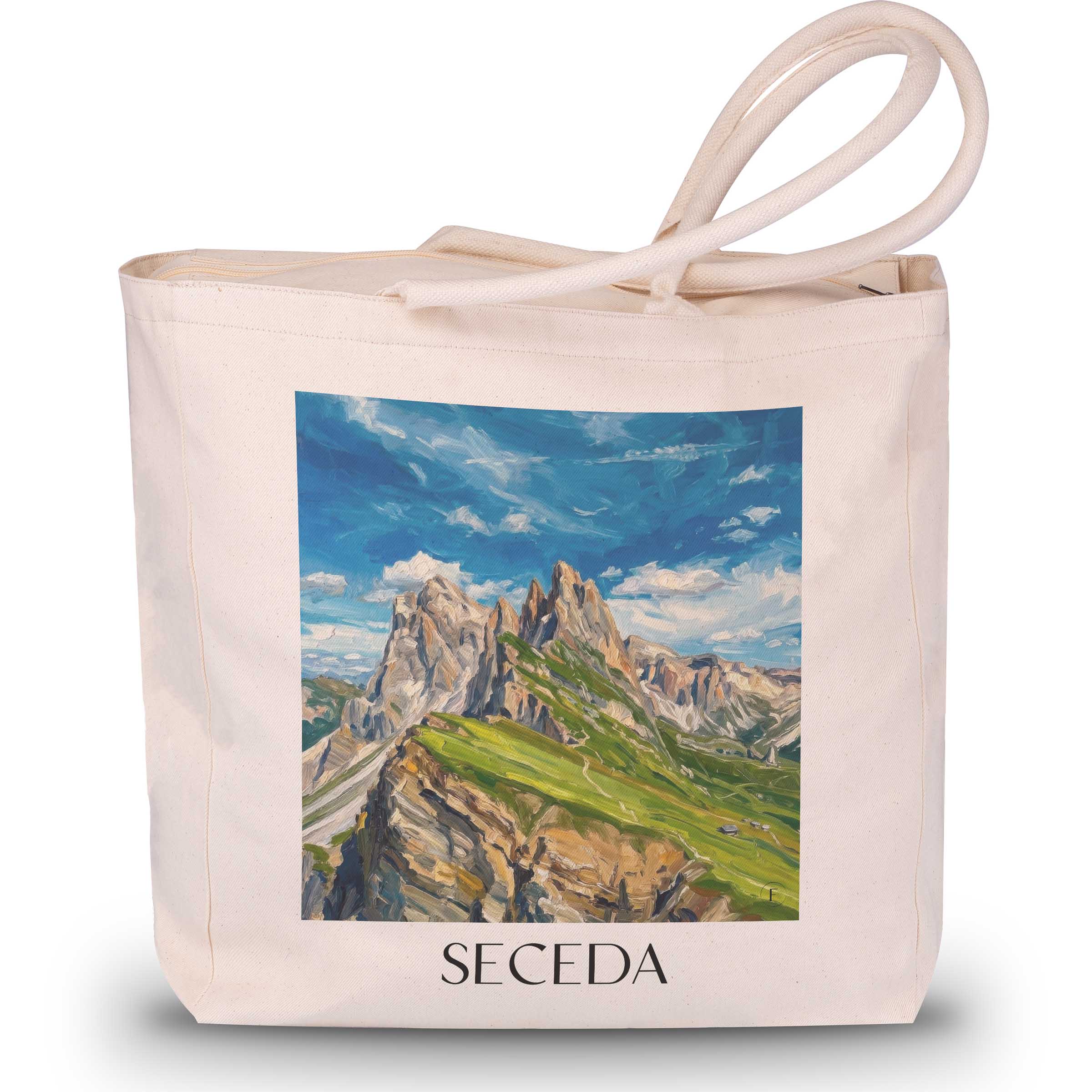 seceda--dolomiten-italien-einkaufstasche-oil-painting-oelgemaelde