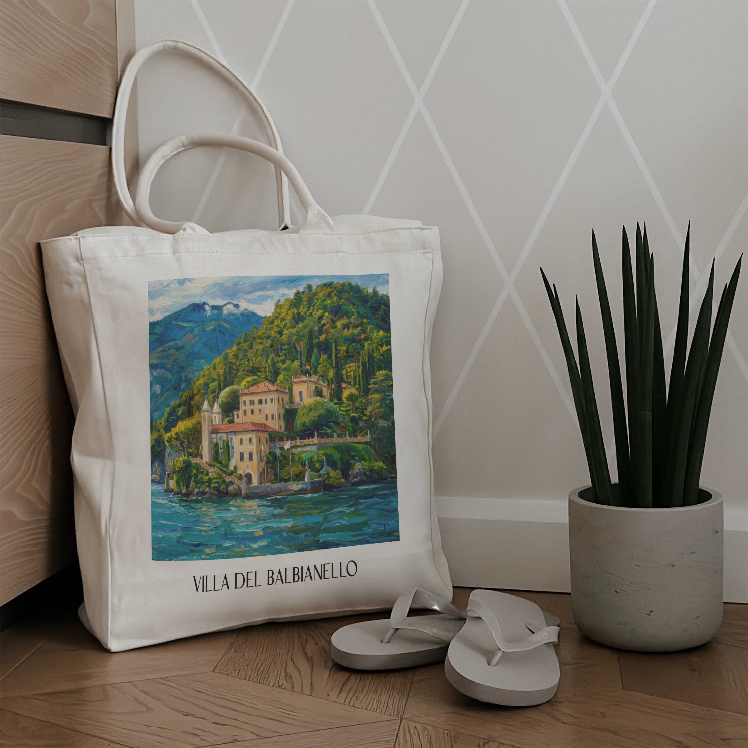 villa-del-balbianello-comer-see-italien-einkaufstasche-oil-painting-oelgemaelde