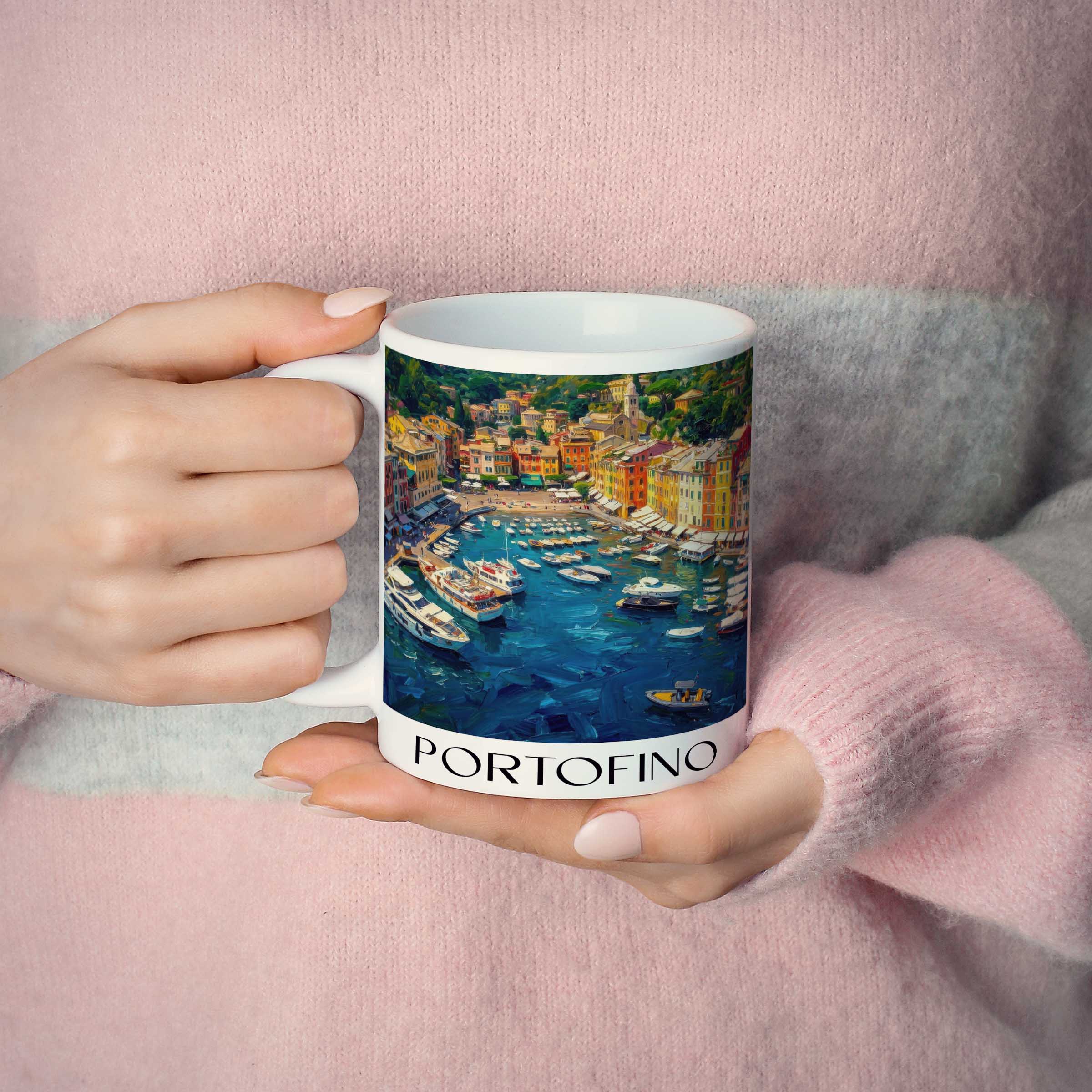 portofino-ligurien-italien-kaffeebecher-oil-painting-oelgemaelde