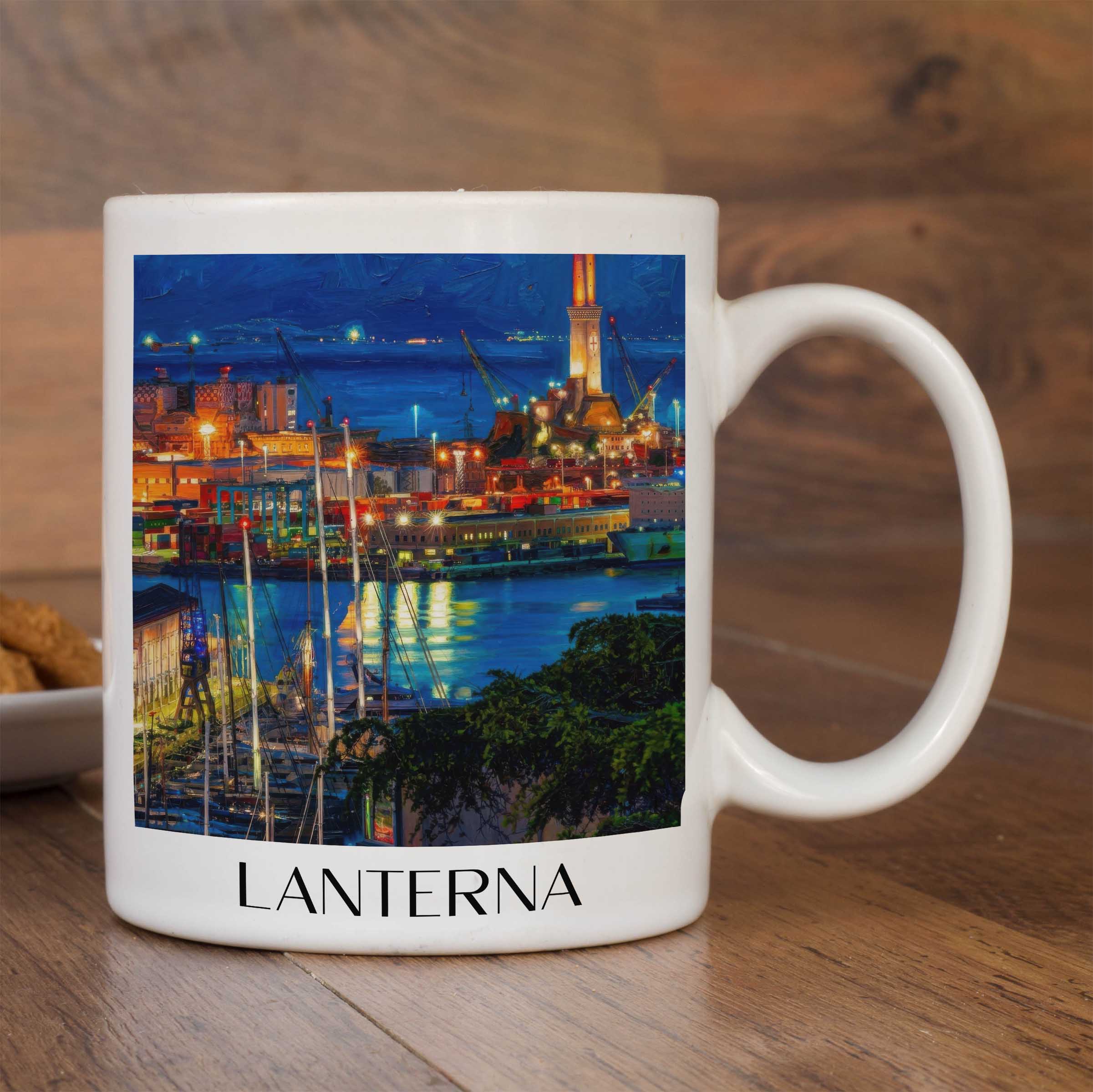 lanterna-genua-italien-kaffeebecher-oil-painting-oelgemaelde