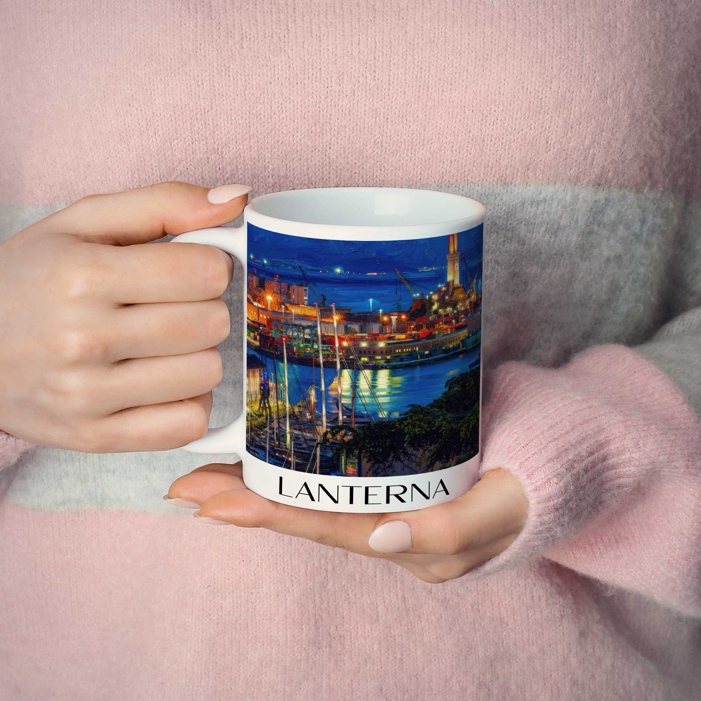lanterna-genua-italien-kaffeebecher-oil-painting-oelgemaelde