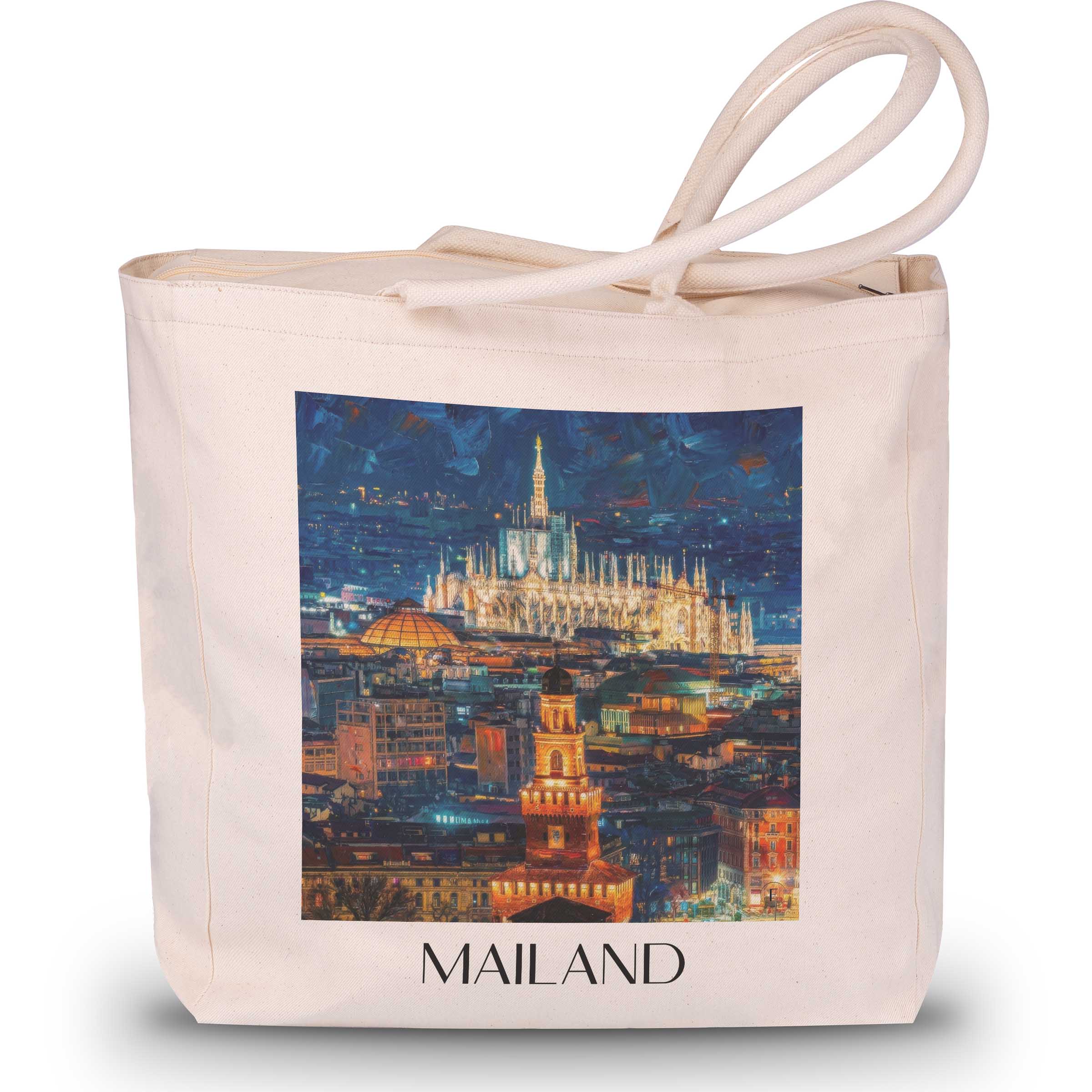 mailand-italien-italien-einkaufstasche-oil-painting-oelgemaelde
