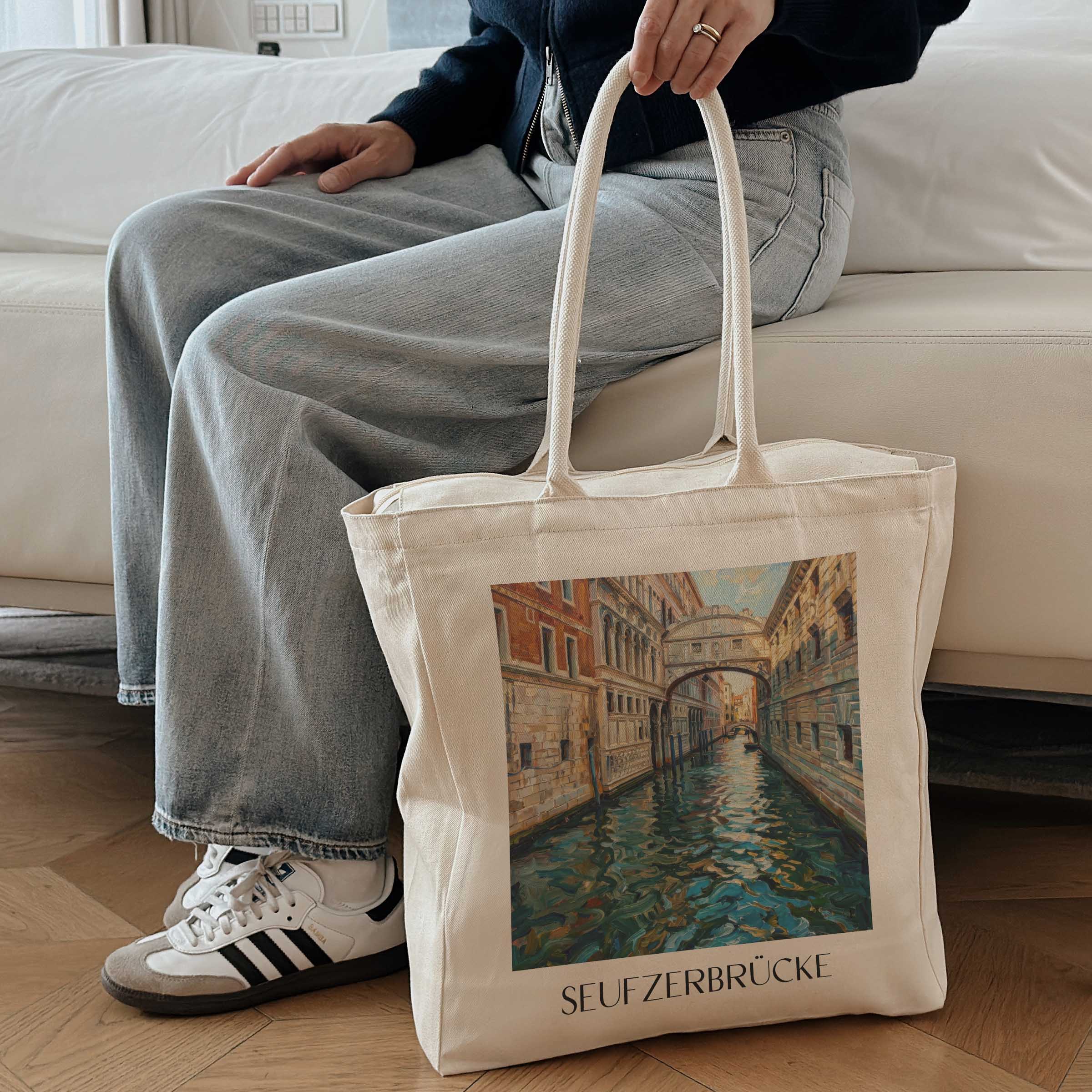 seufzerbrücke-venedig-italien-einkaufstasche-oil-painting-oelgemaelde