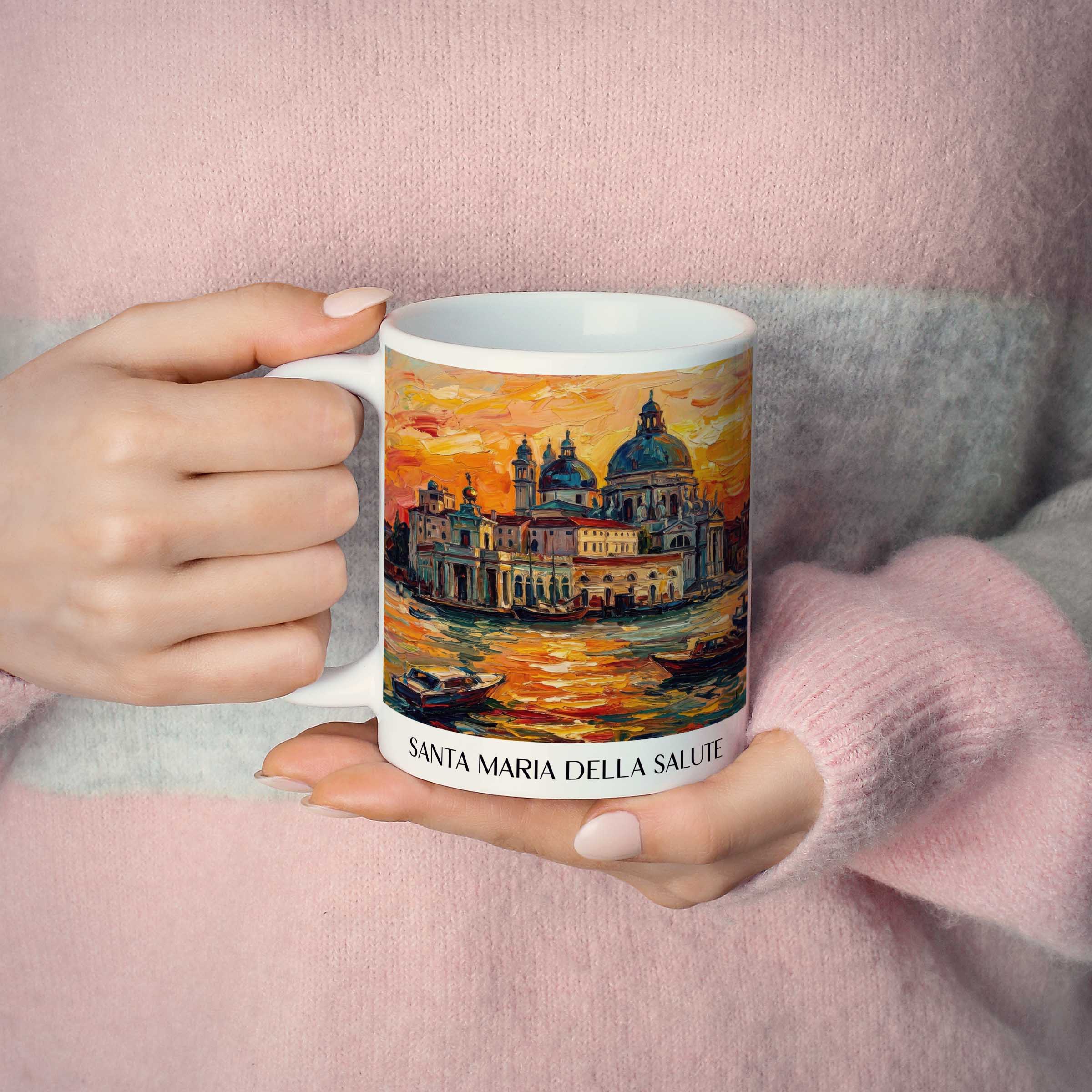 santa-maria-della-salute-venedig-italien-kaffeebecher-oil-painting-oelgemaelde