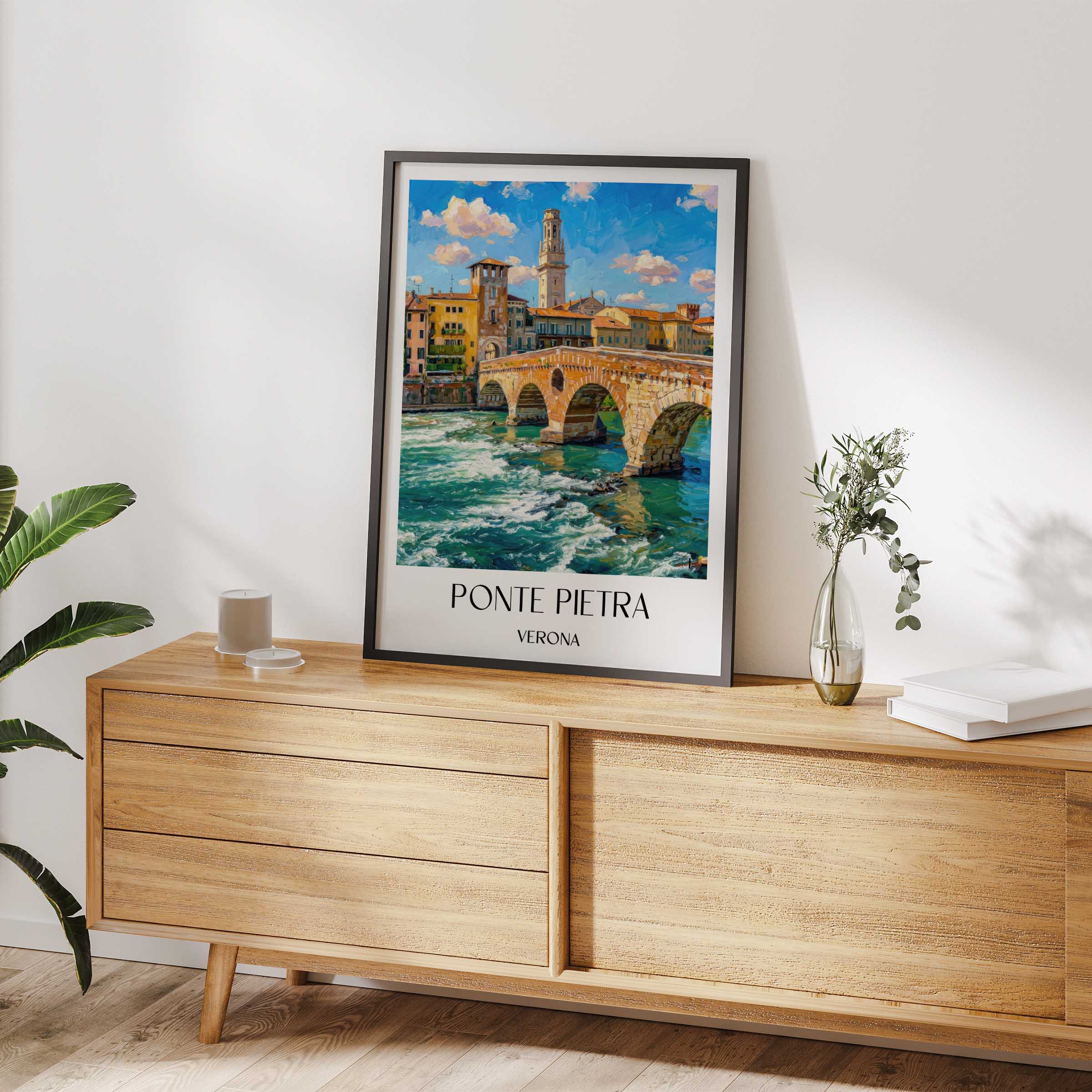 ponte-pietra-verona-italien-poster-oil-painting-oelgemaelde
