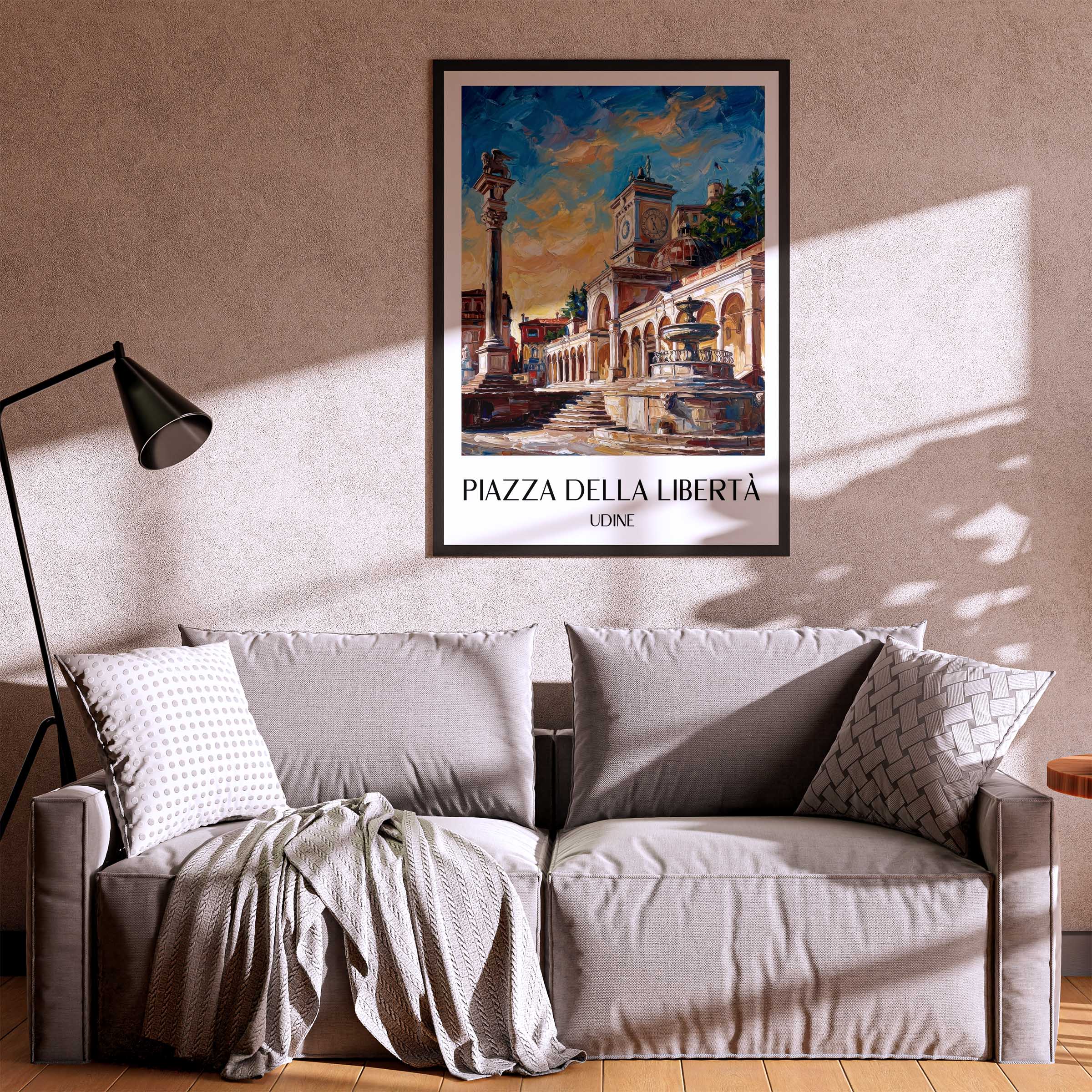 piazza-della-libertà-udine-italien-poster-oil-painting-oelgemaelde