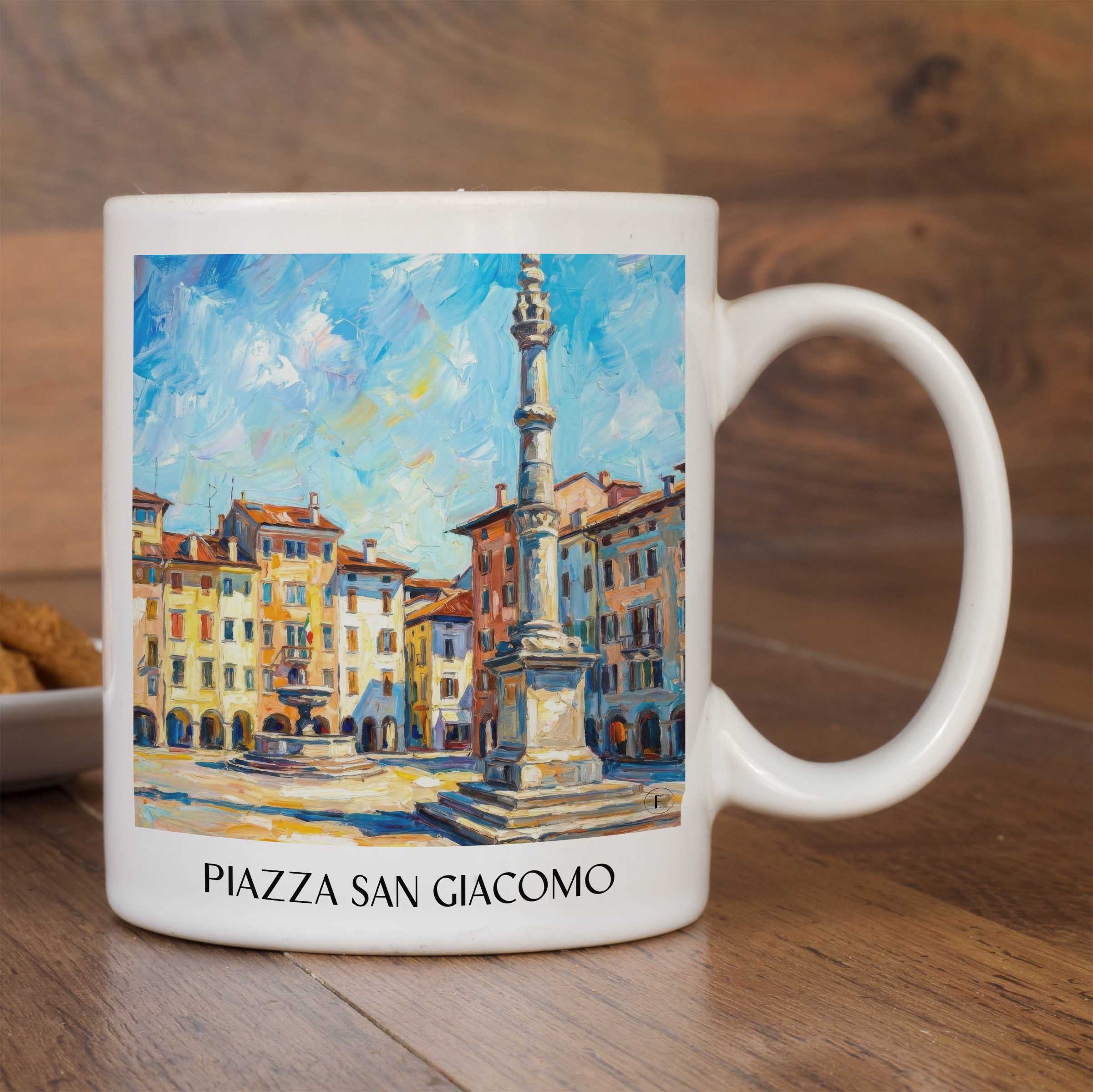 piazza-san-giacomo-udine-italien-kaffeebecher-oil-painting-oelgemaelde