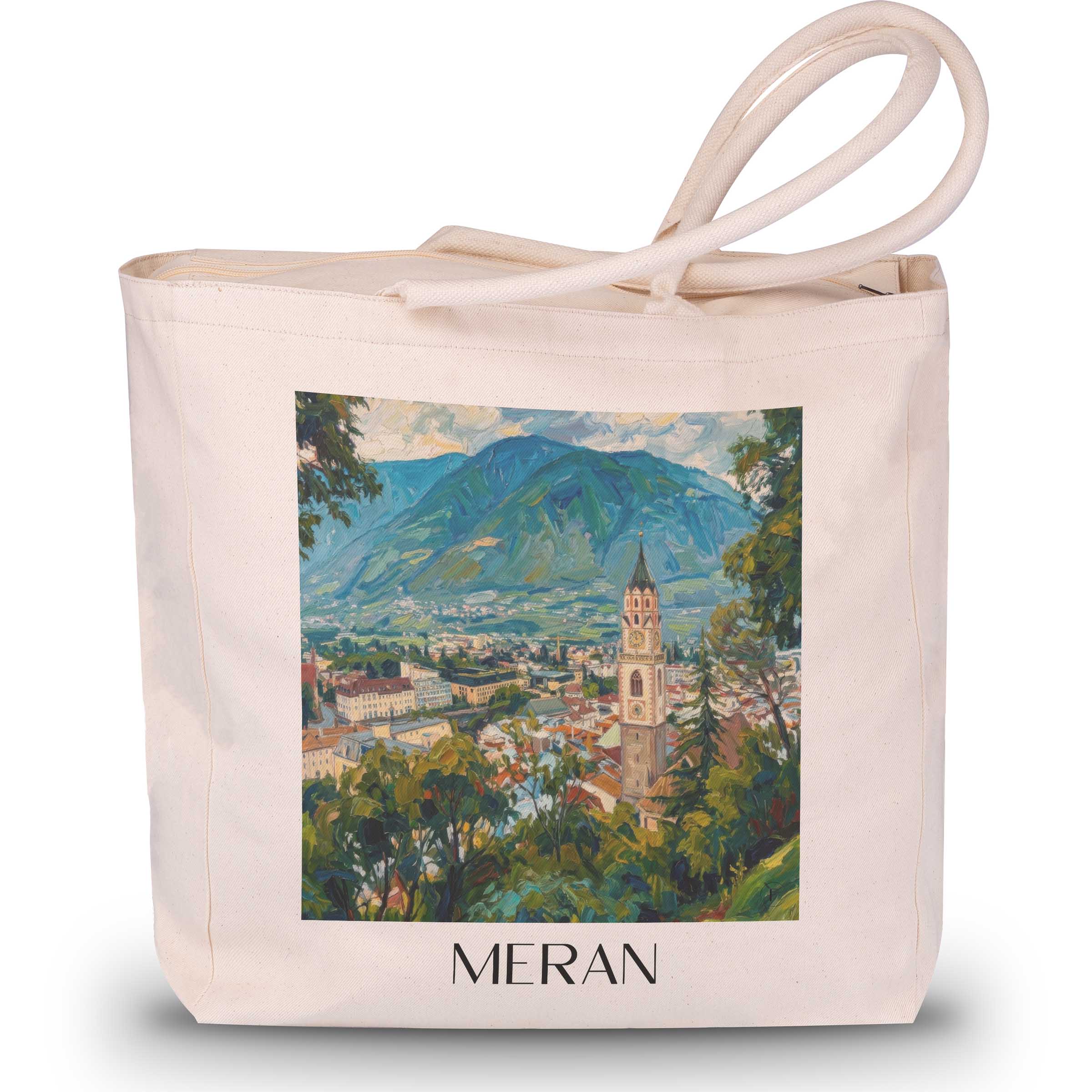 meran-italien-italien-einkaufstasche-oil-painting-oelgemaelde