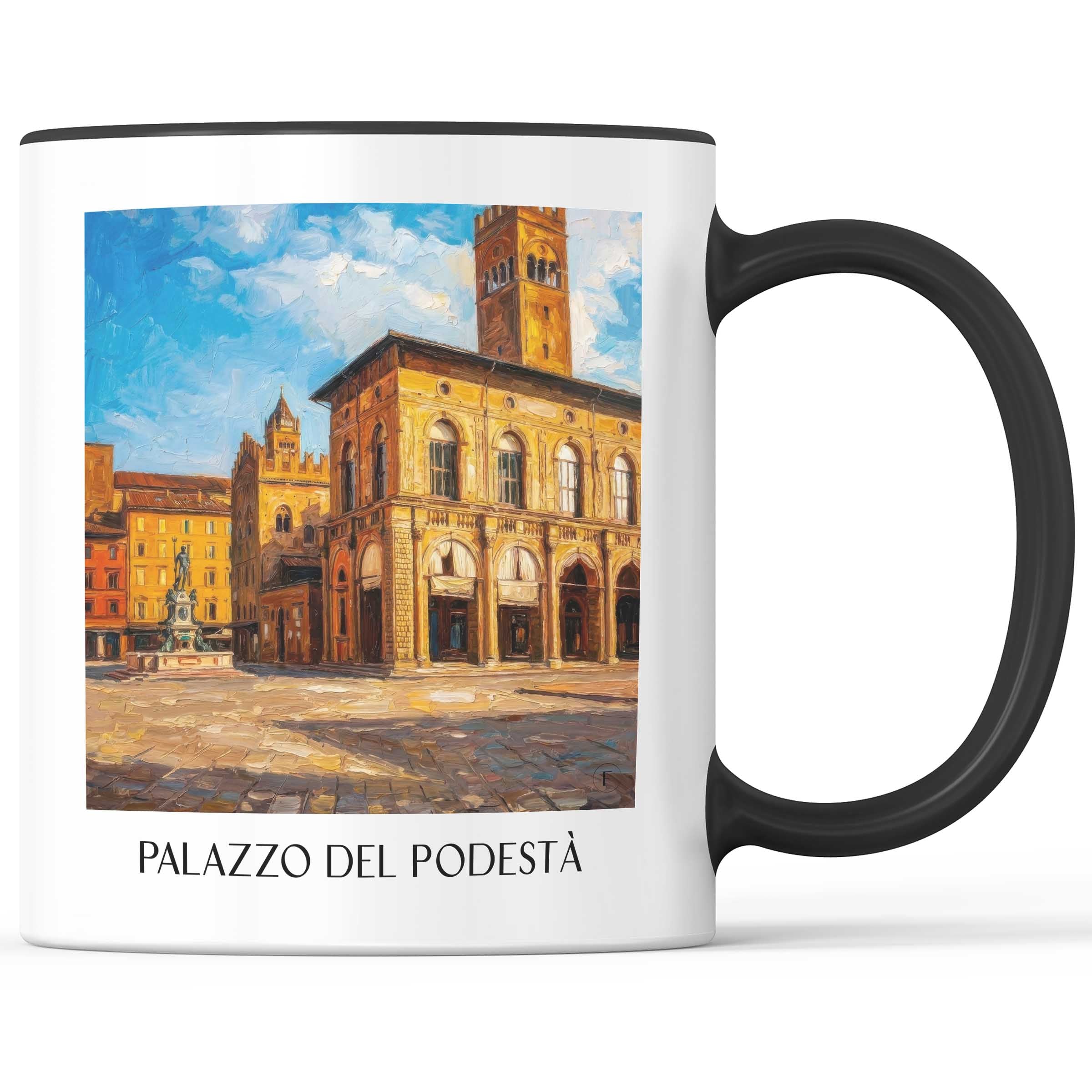 palazzo-del-podestà-bologna-italien-kaffeebecher-oil-painting-oelgemaelde