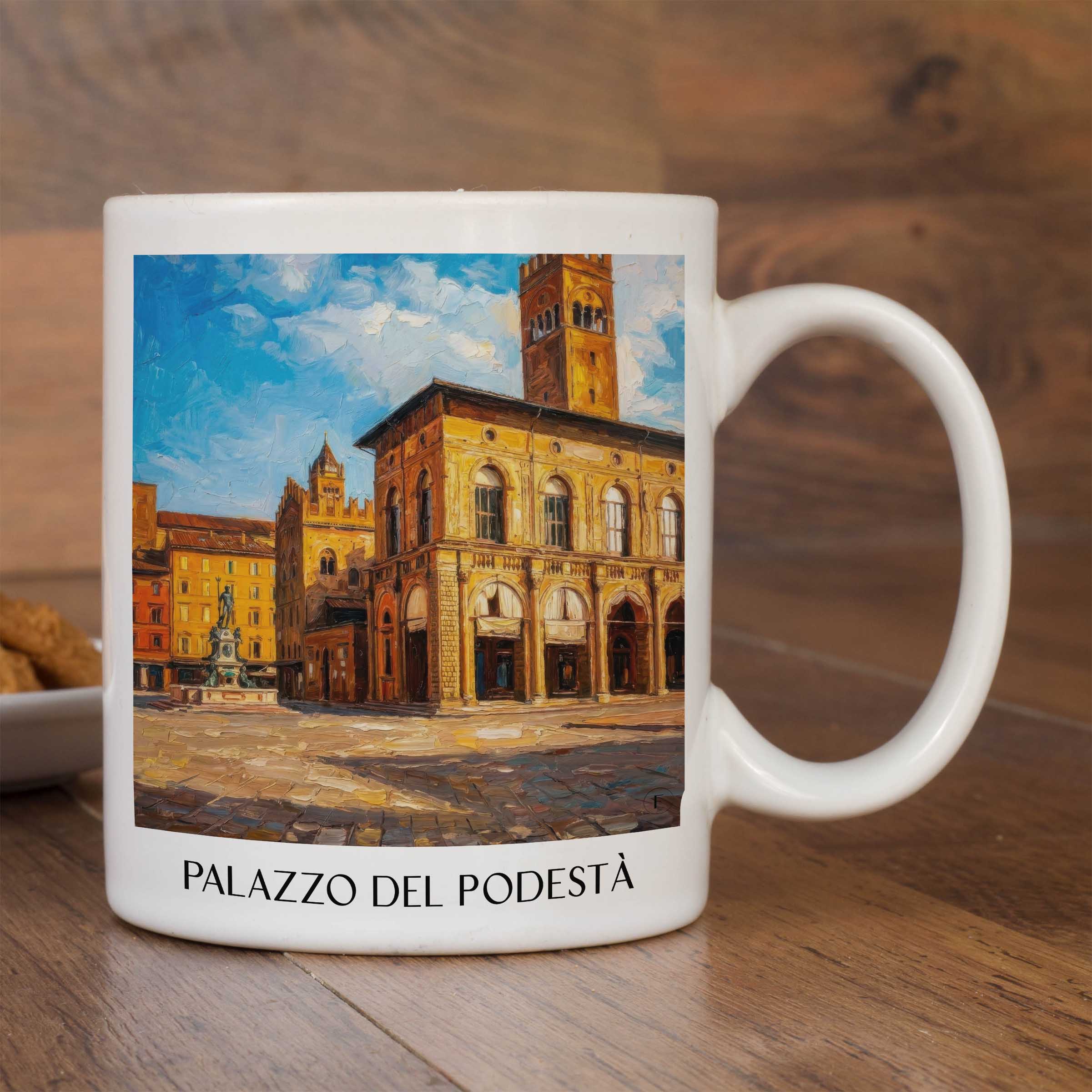 palazzo-del-podestà-bologna-italien-kaffeebecher-oil-painting-oelgemaelde