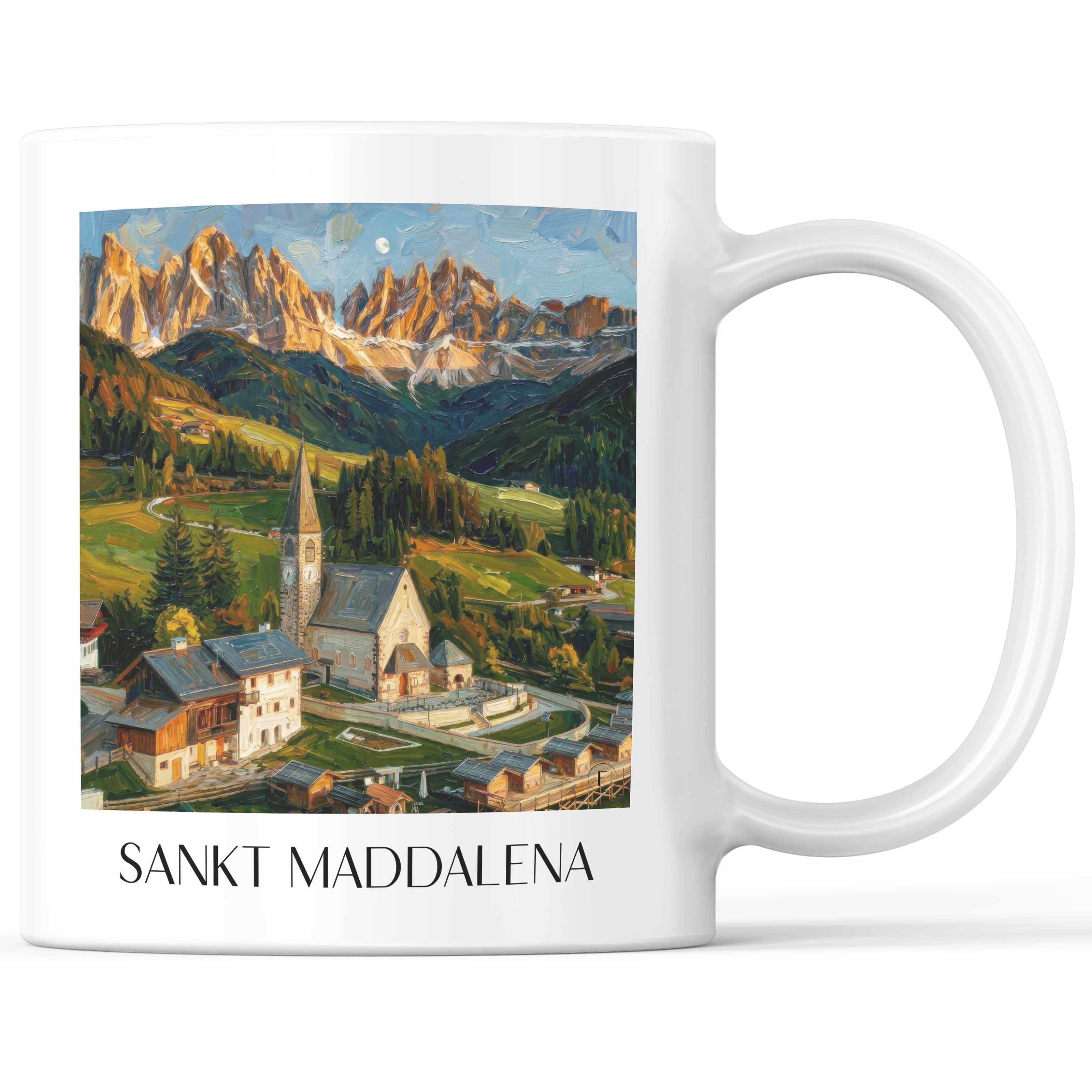 sankt-maddalena-trentino-südtirol-italien-kaffeebecher-oil-painting-oelgemaelde