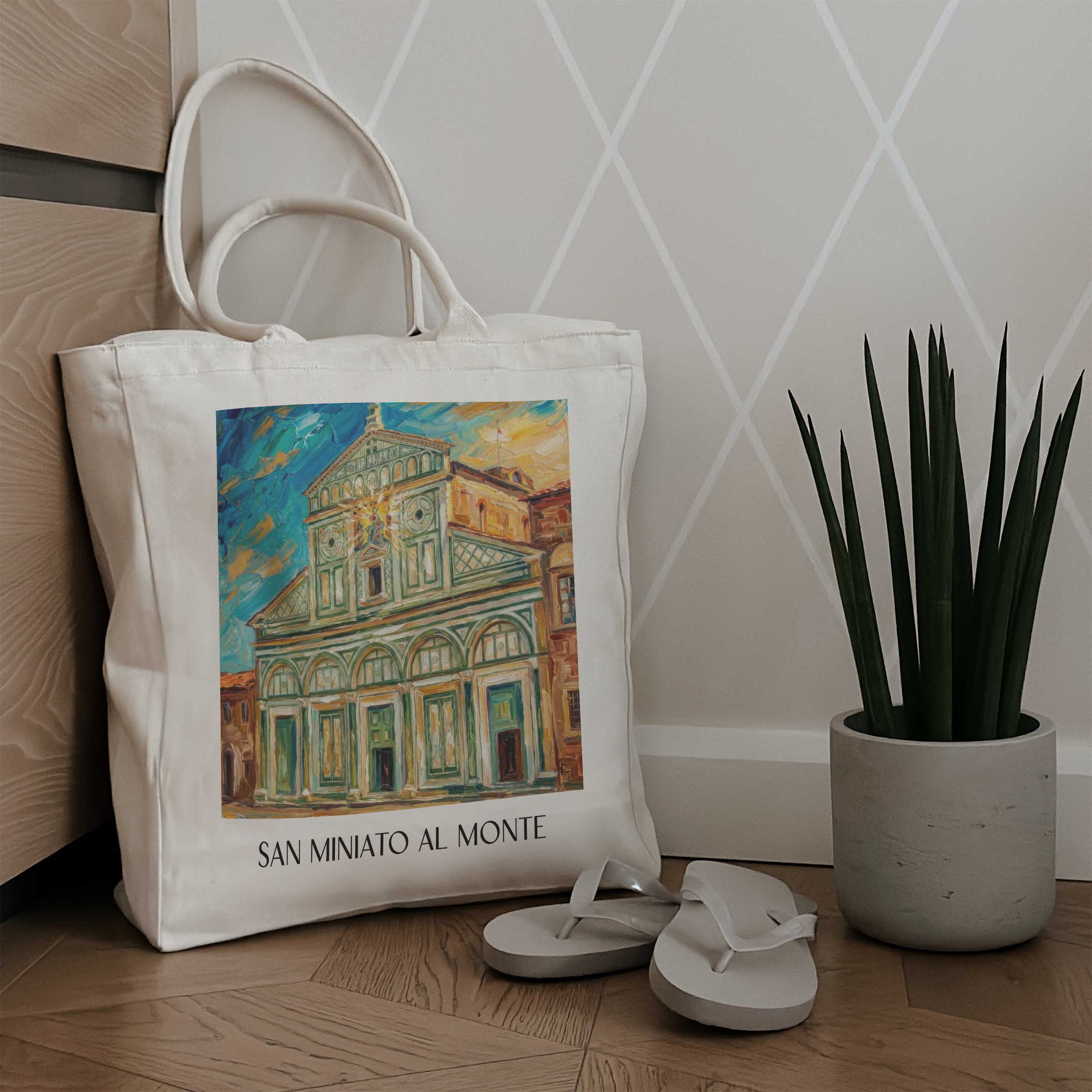 san-miniato-al-monte-florenz-italien-einkaufstasche-oil-painting-oelgemaelde