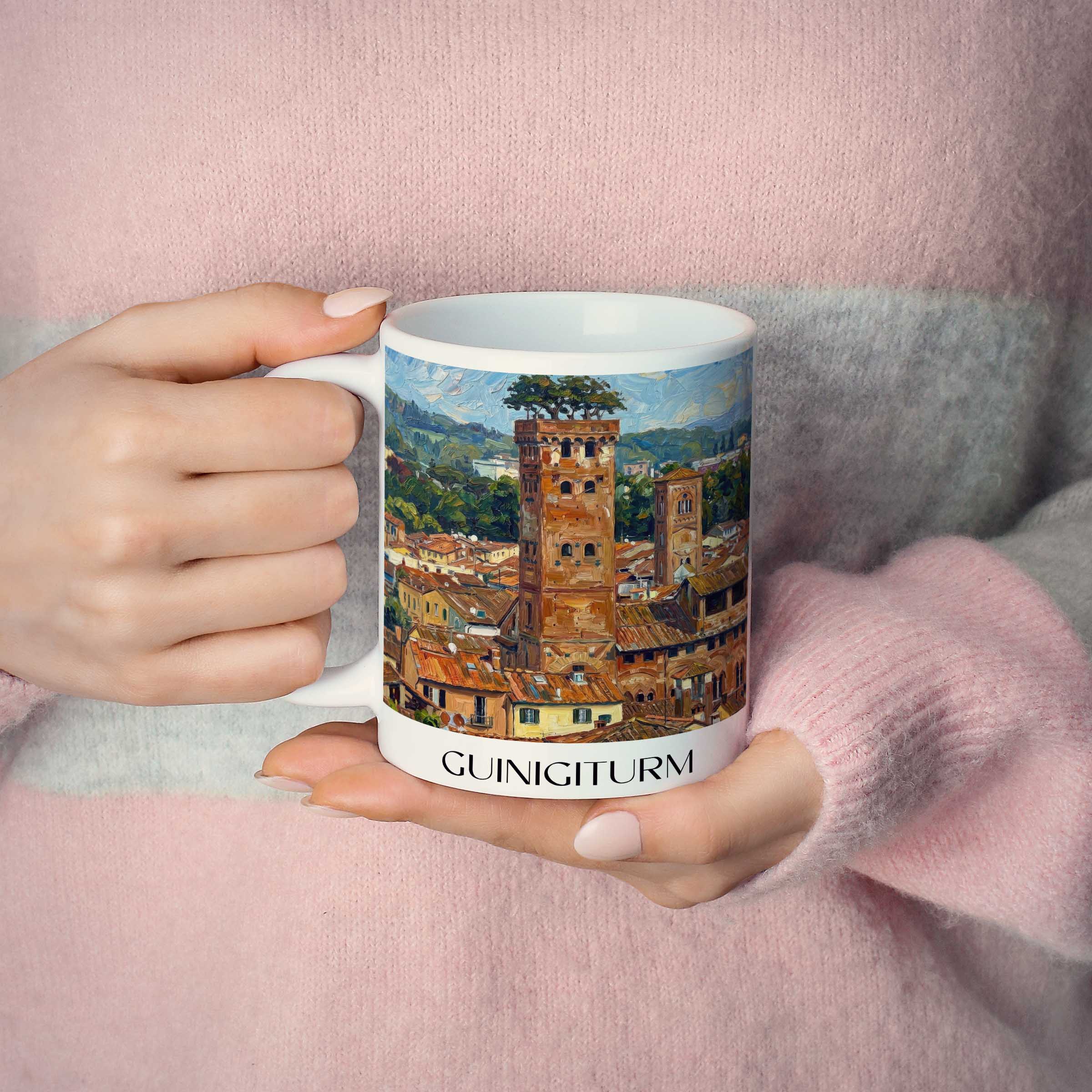 guinigiturm-lucca-italien-kaffeebecher-oil-painting-oelgemaelde