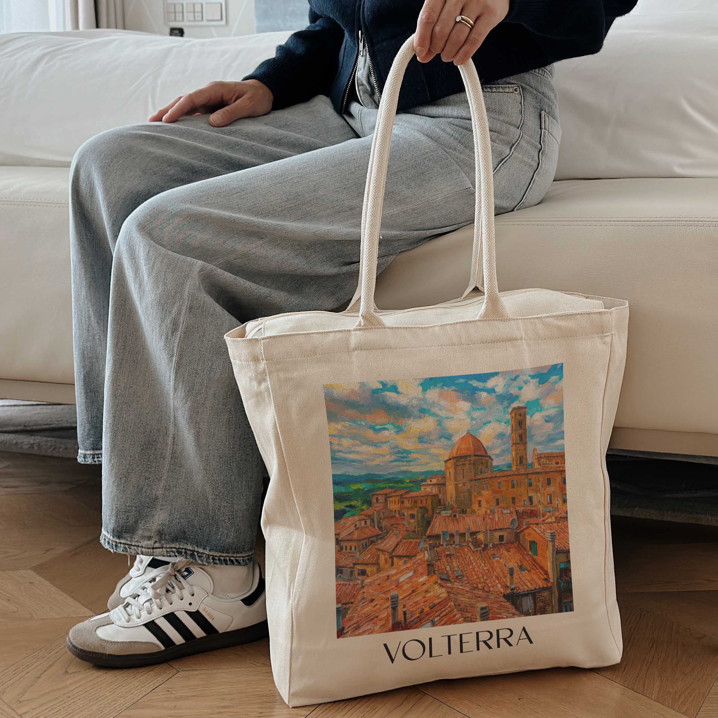 volterra--toskana-italien-einkaufstasche-oil-painting-oelgemaelde