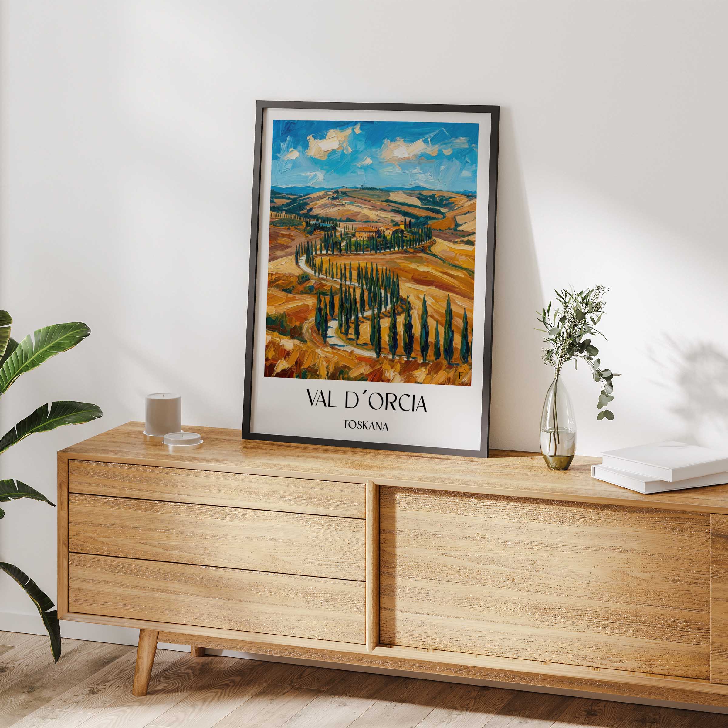 val-d´orcia-toskana-italien-poster-oil-painting-oelgemaelde