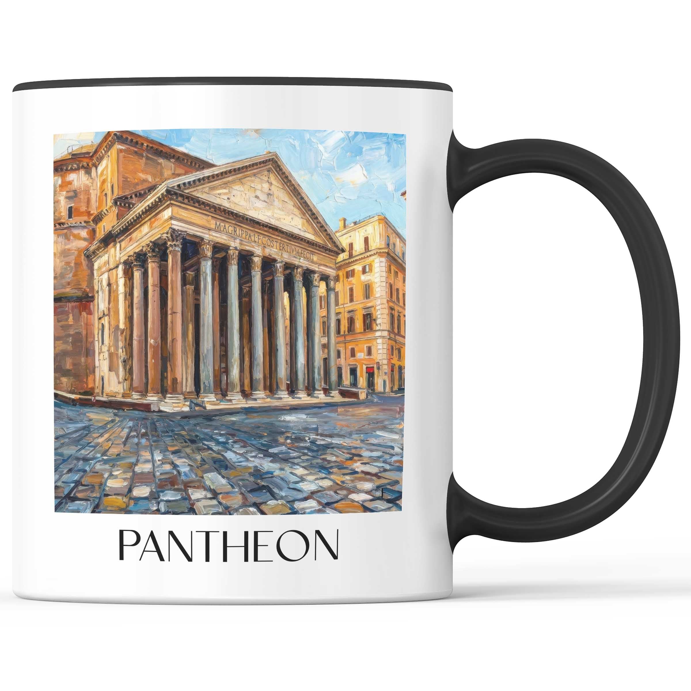 pantheon-rom-italien-kaffeebecher-oil-painting-oelgemaelde