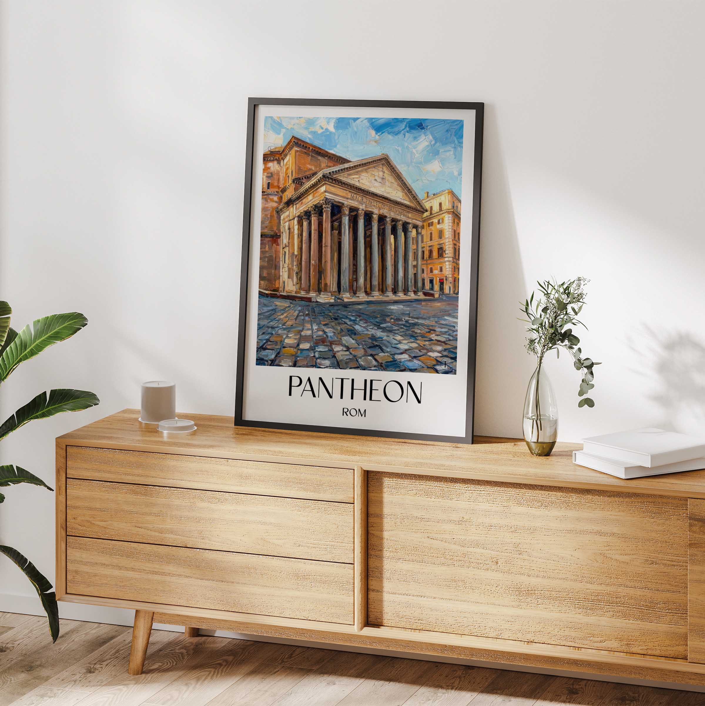 pantheon-rom-italien-poster-oil-painting-oelgemaelde
