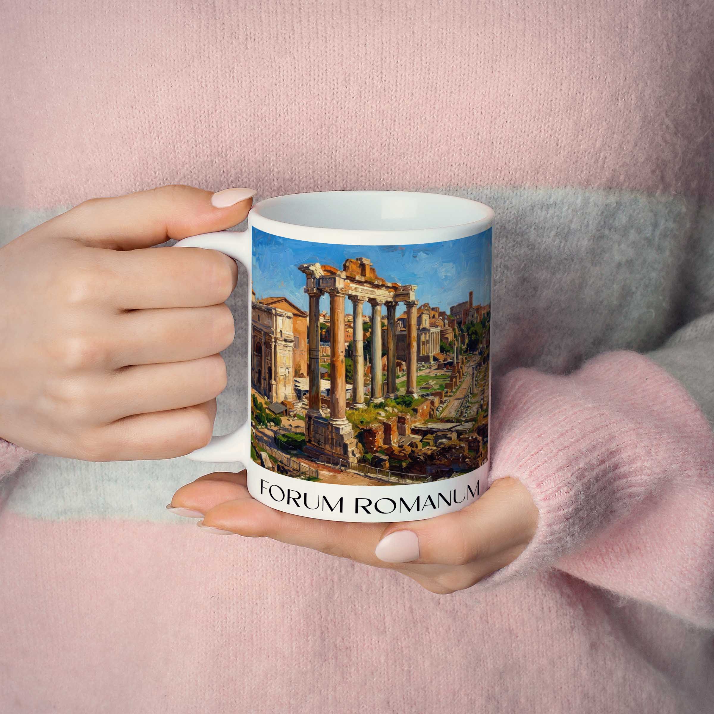 forum-romanum-rom-italien-kaffeebecher-oil-painting-oelgemaelde