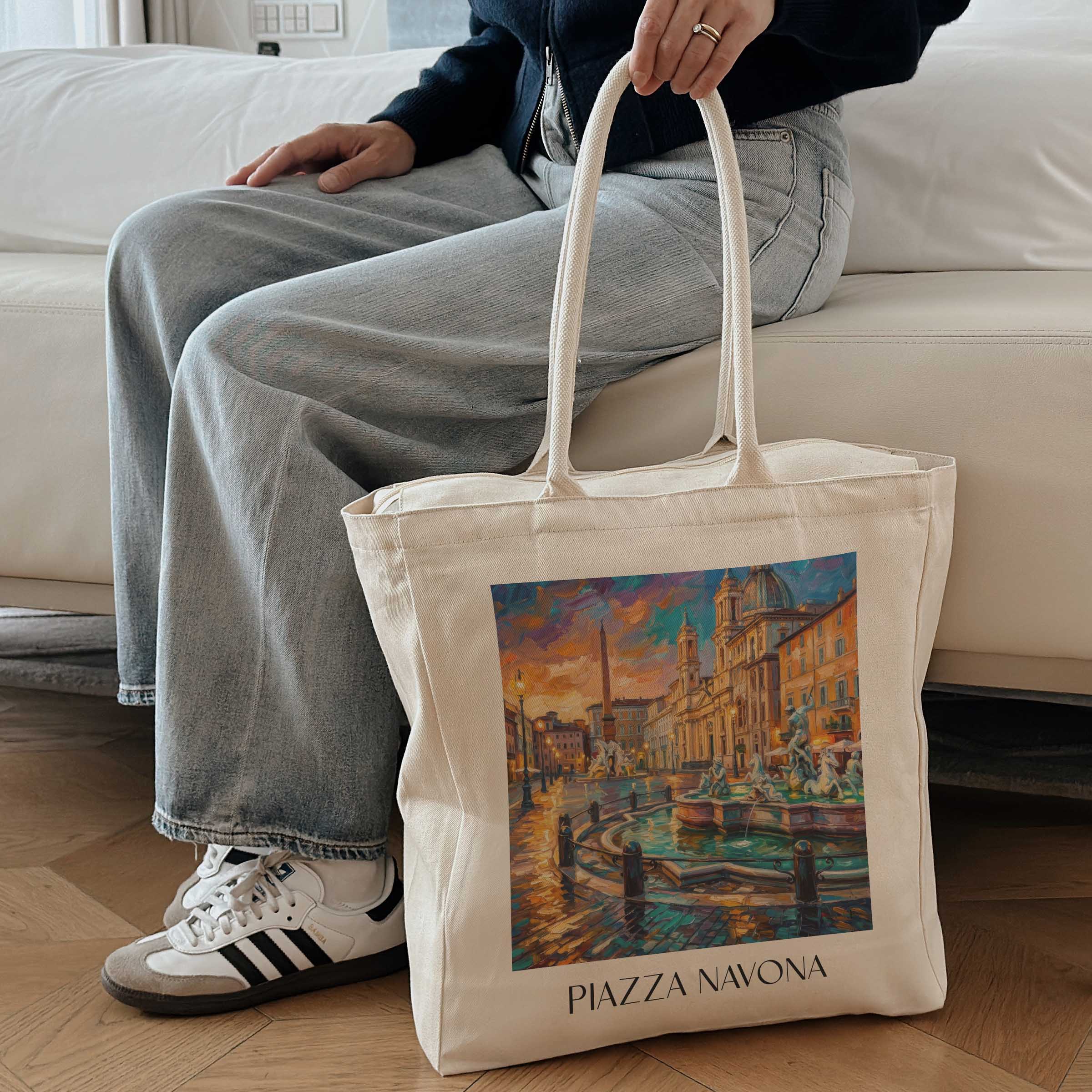 piazza-navona-rom-italien-einkaufstasche-oil-painting-oelgemaelde