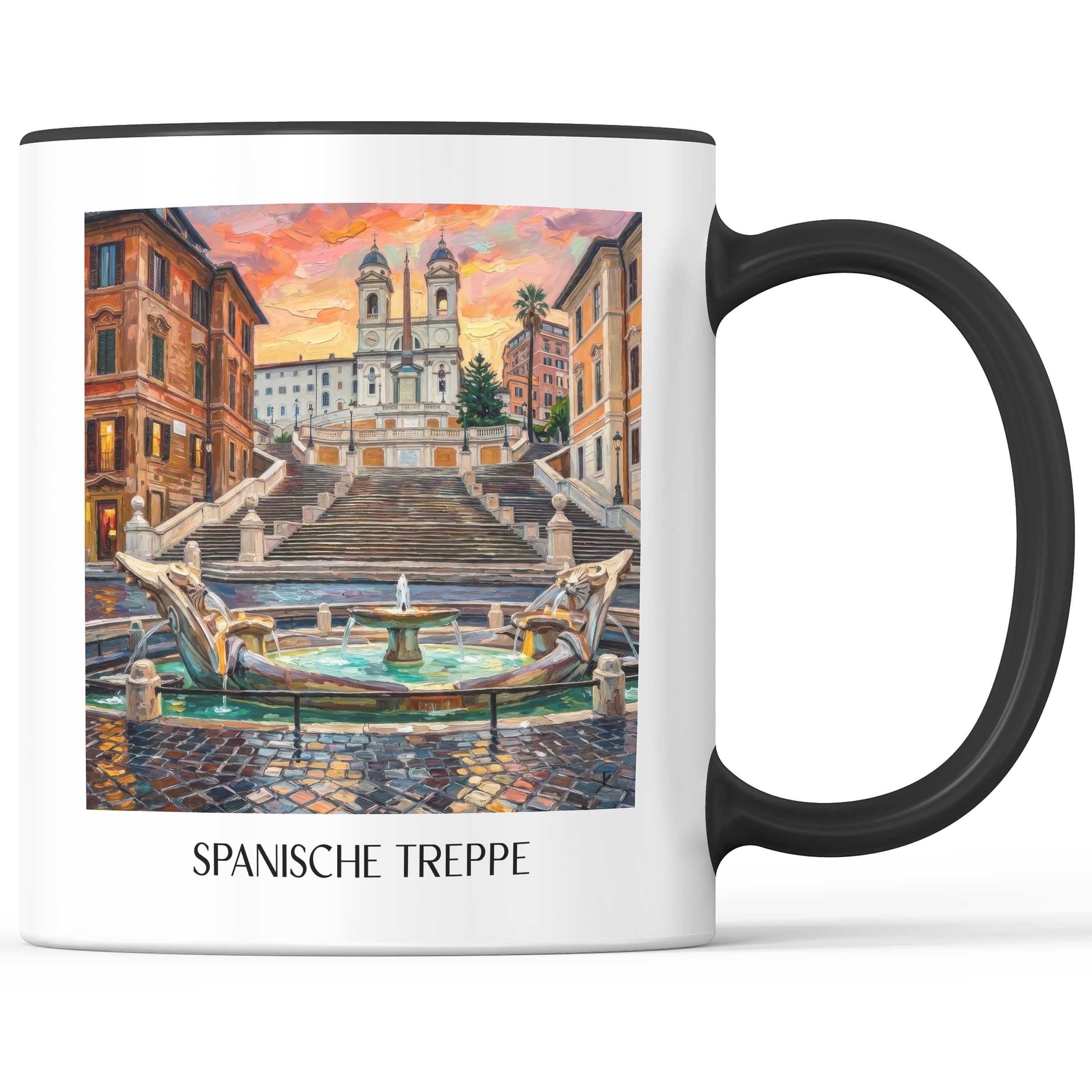 spanische-treppe-rom-italien-kaffeebecher-oil-painting-oelgemaelde