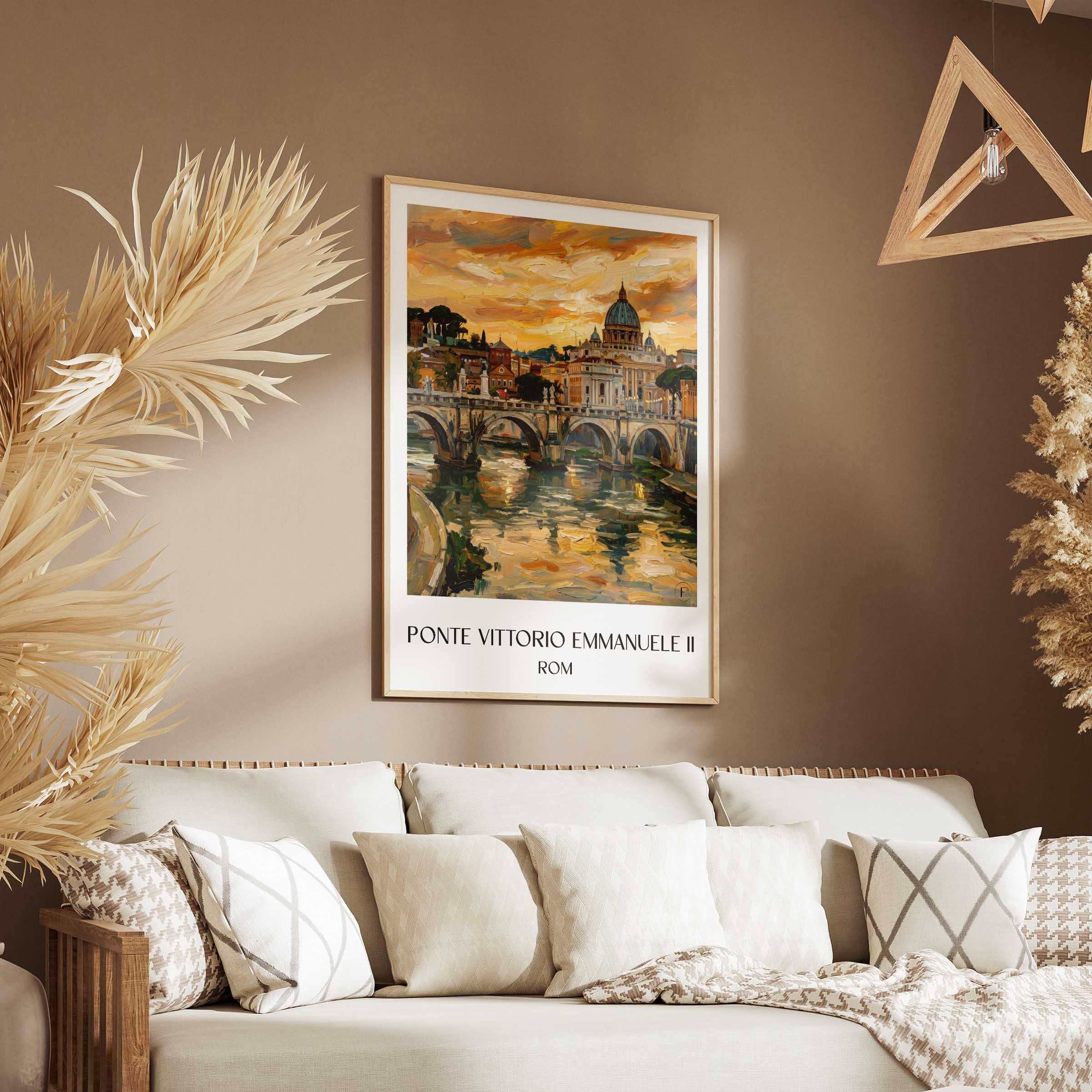 ponte-vittorio-emanuele-ii-rom-italien-poster-oil-painting-oelgemaelde