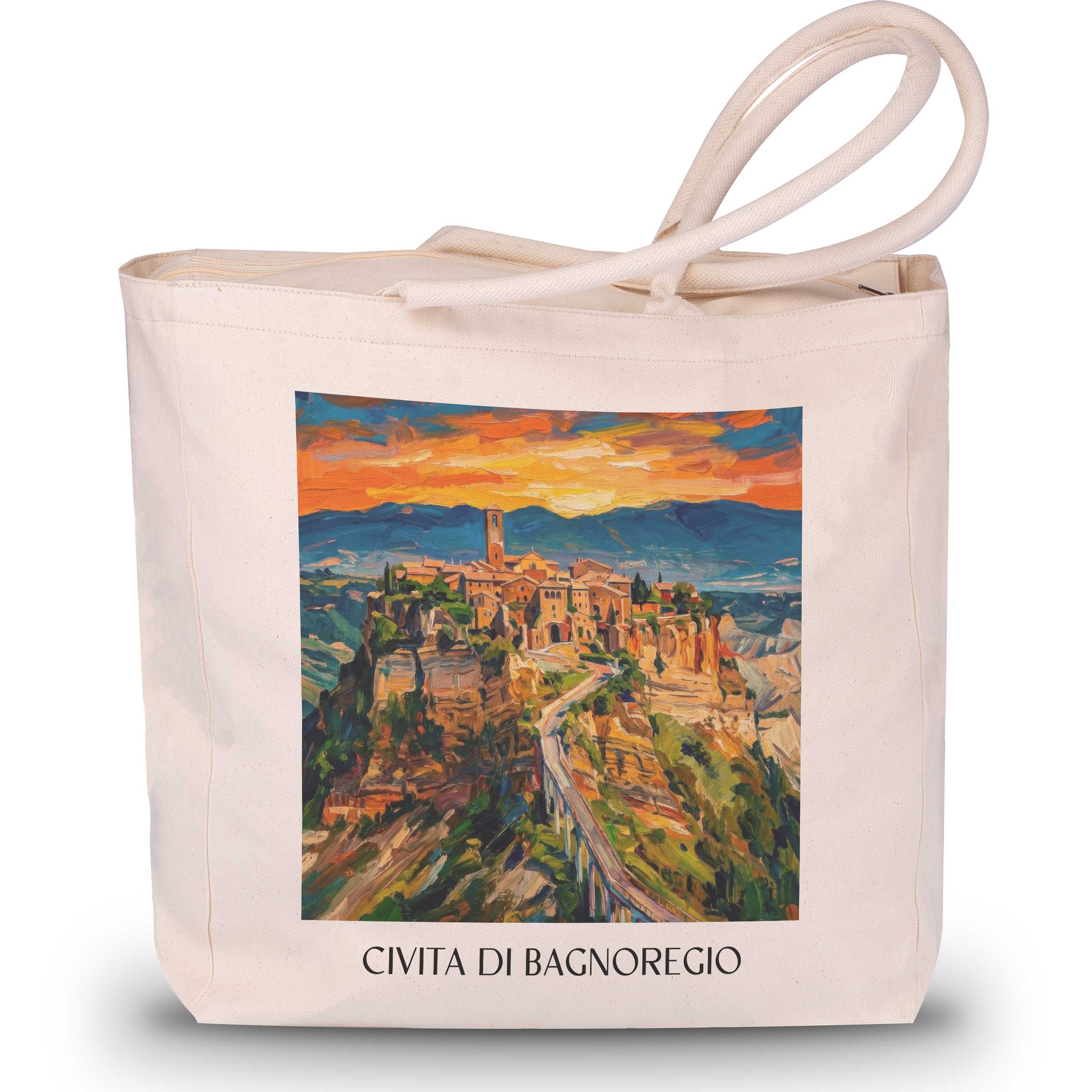 civita-di-bagnoregio-latium-italien-einkaufstasche-oil-painting-oelgemaelde