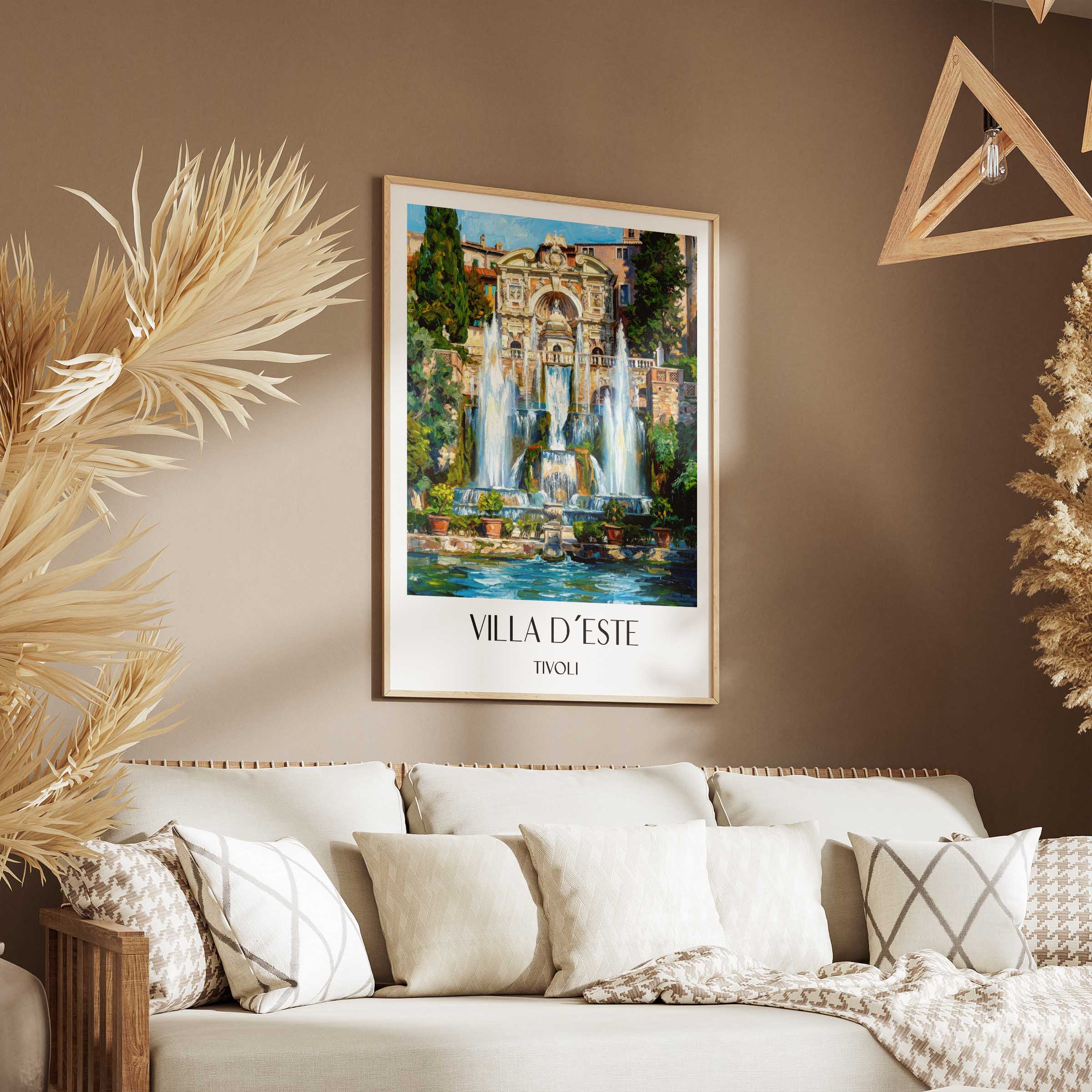villa-d´este-tivoli-italien-poster-oil-painting-oelgemaelde