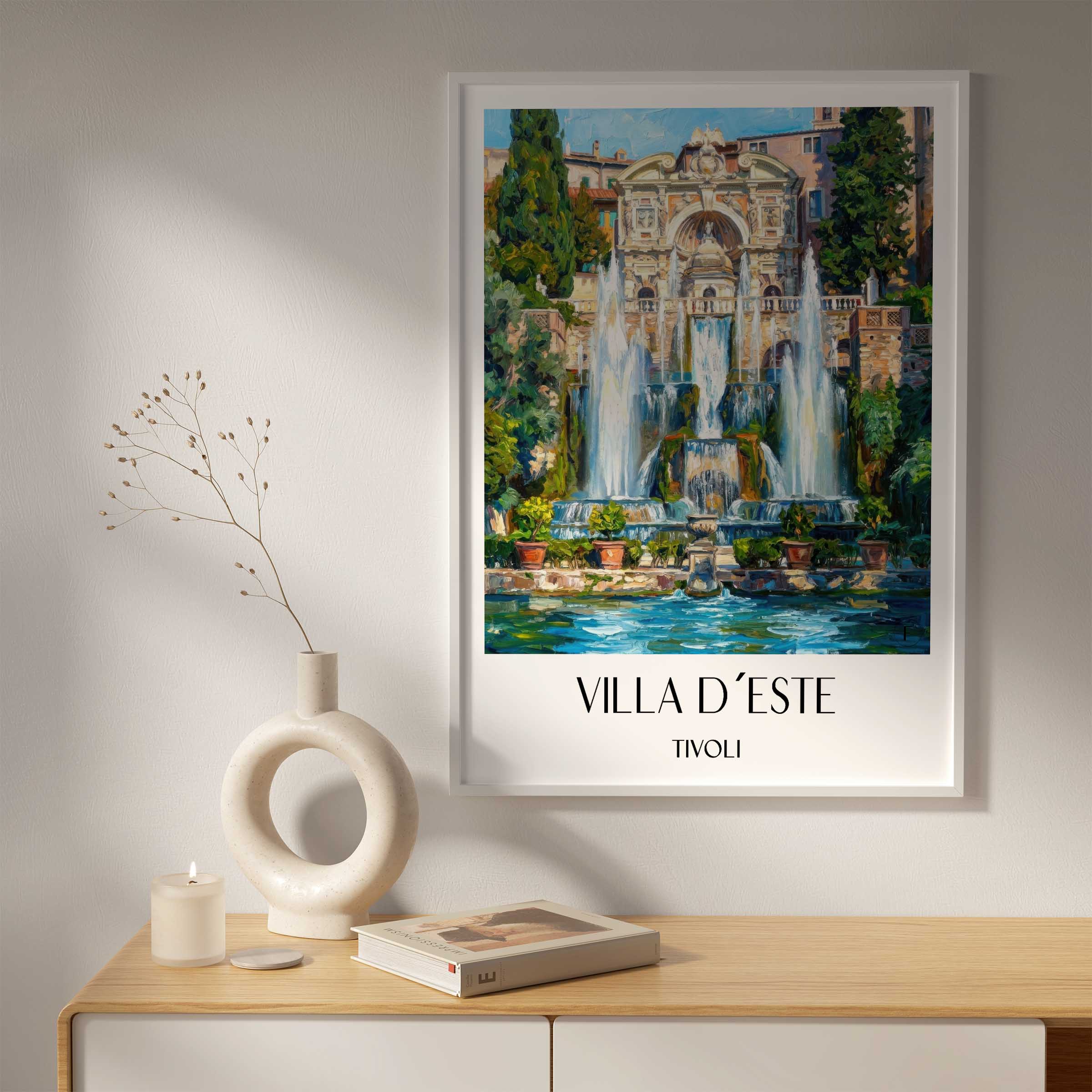 villa-d´este-tivoli-italien-poster-oil-painting-oelgemaelde