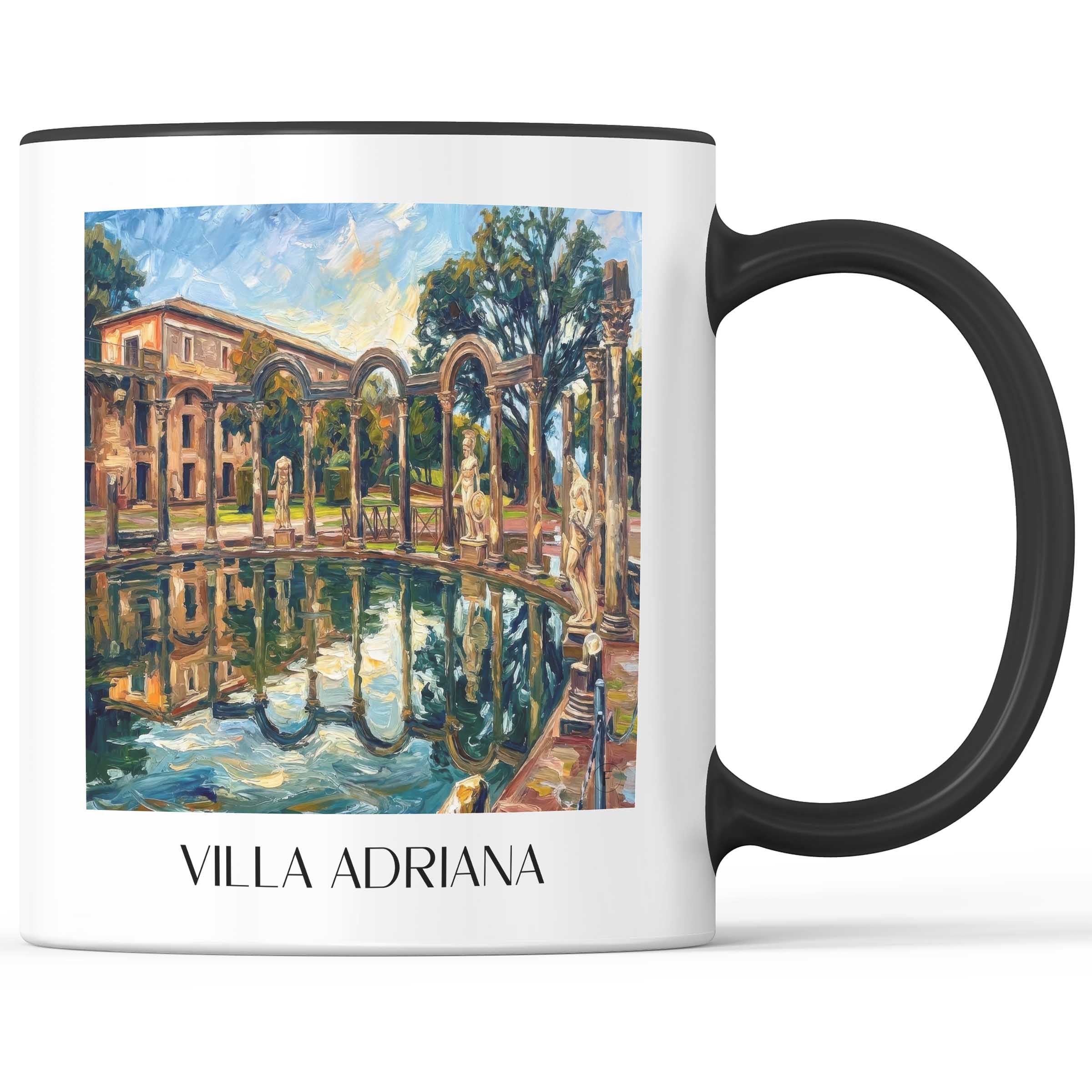 villa-adriana-tivoli-italien-kaffeebecher-oil-painting-oelgemaelde