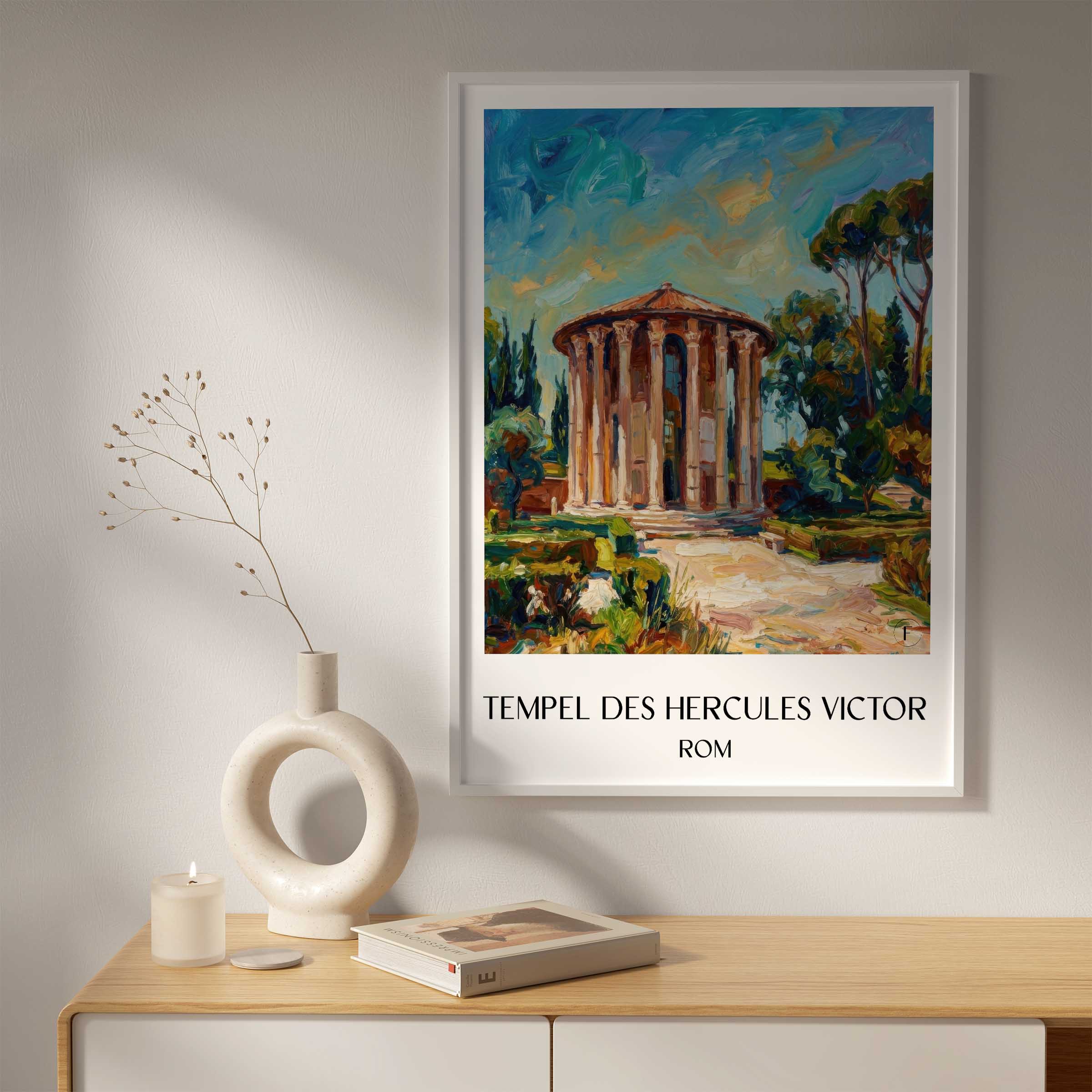 tempel-des-hercules-victor-rom-italien-poster-oil-painting-oelgemaelde