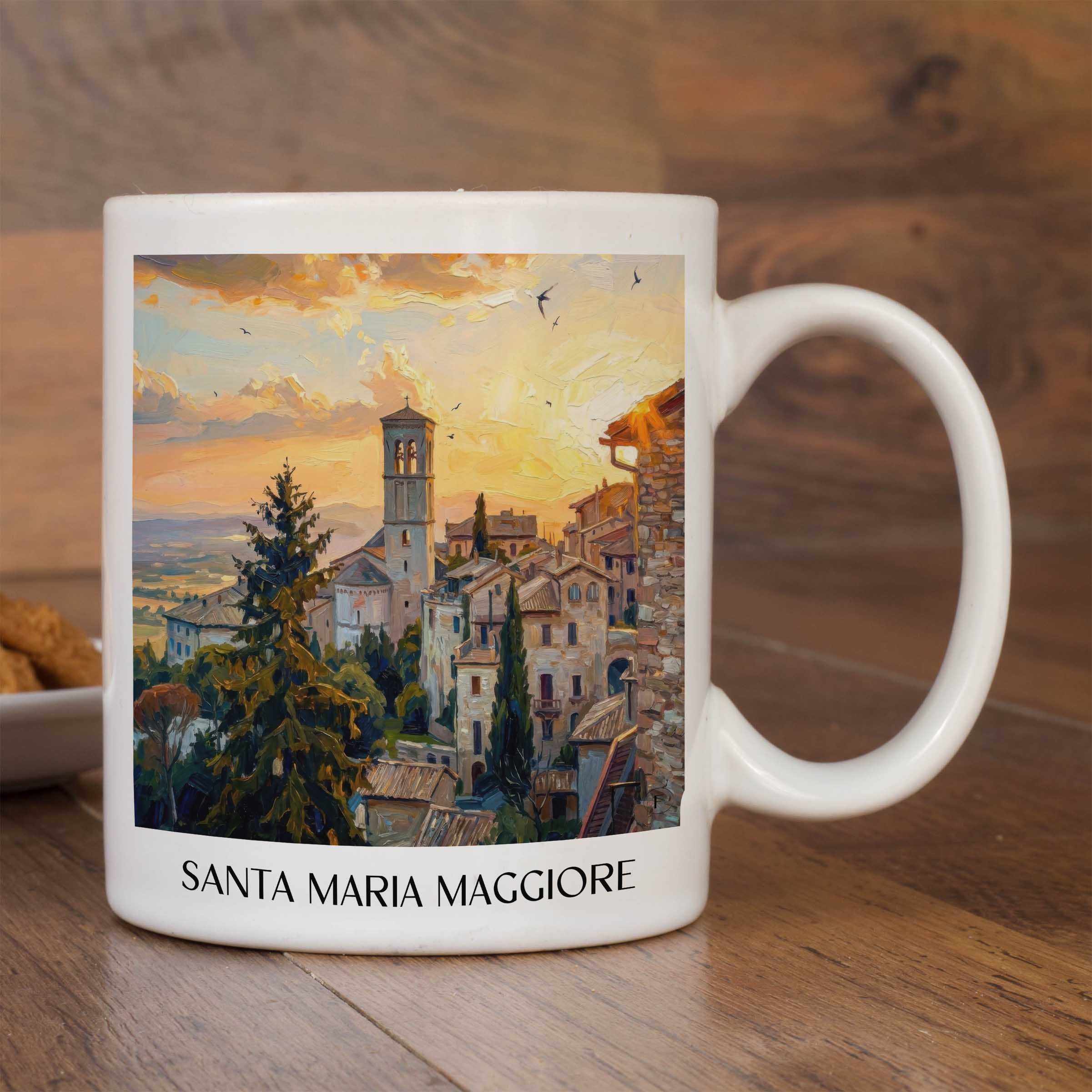 santa-maria-maggiore-assisi-italien-kaffeebecher-oil-painting-oelgemaelde