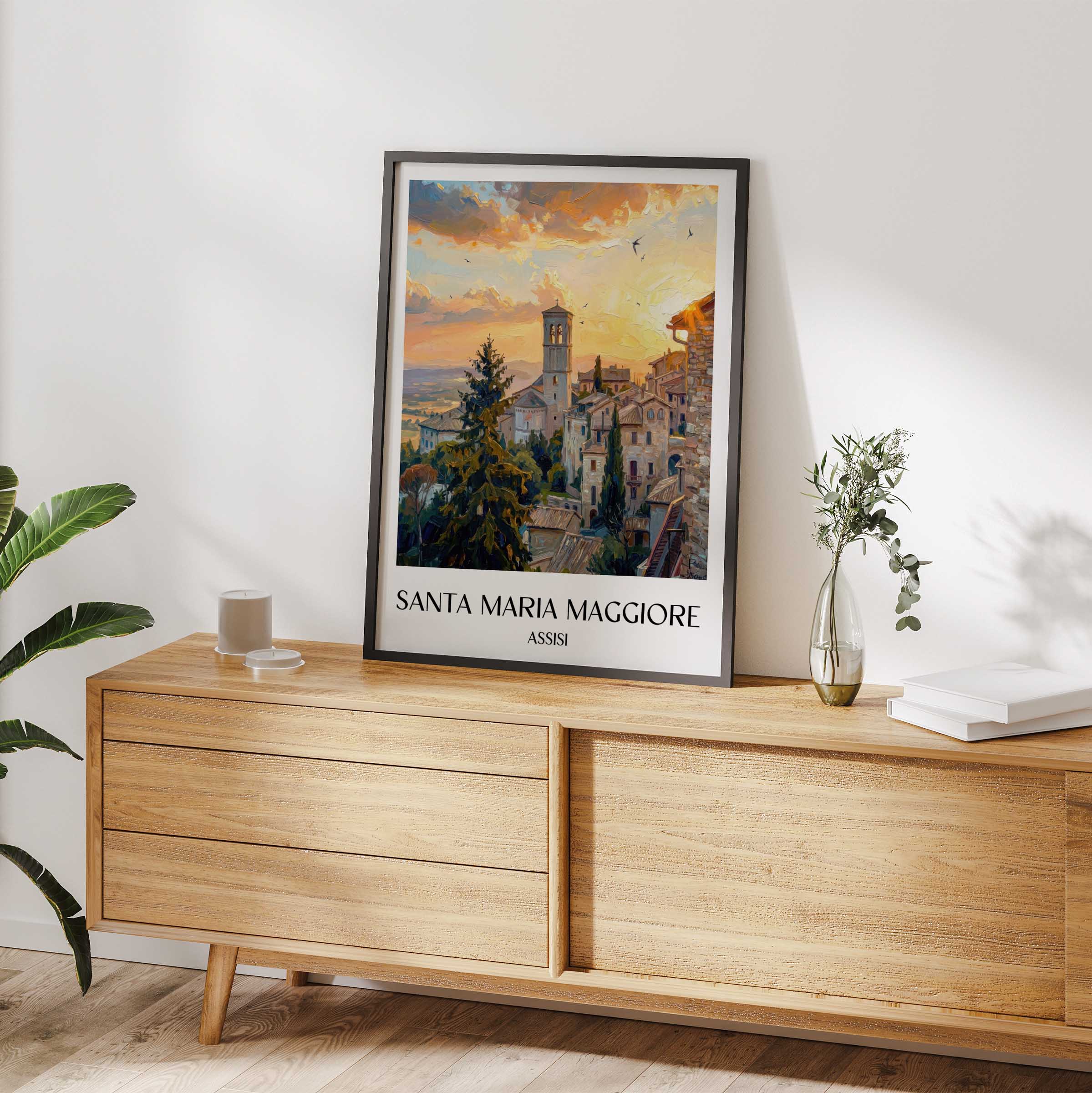 santa-maria-maggiore-assisi-italien-poster-oil-painting-oelgemaelde