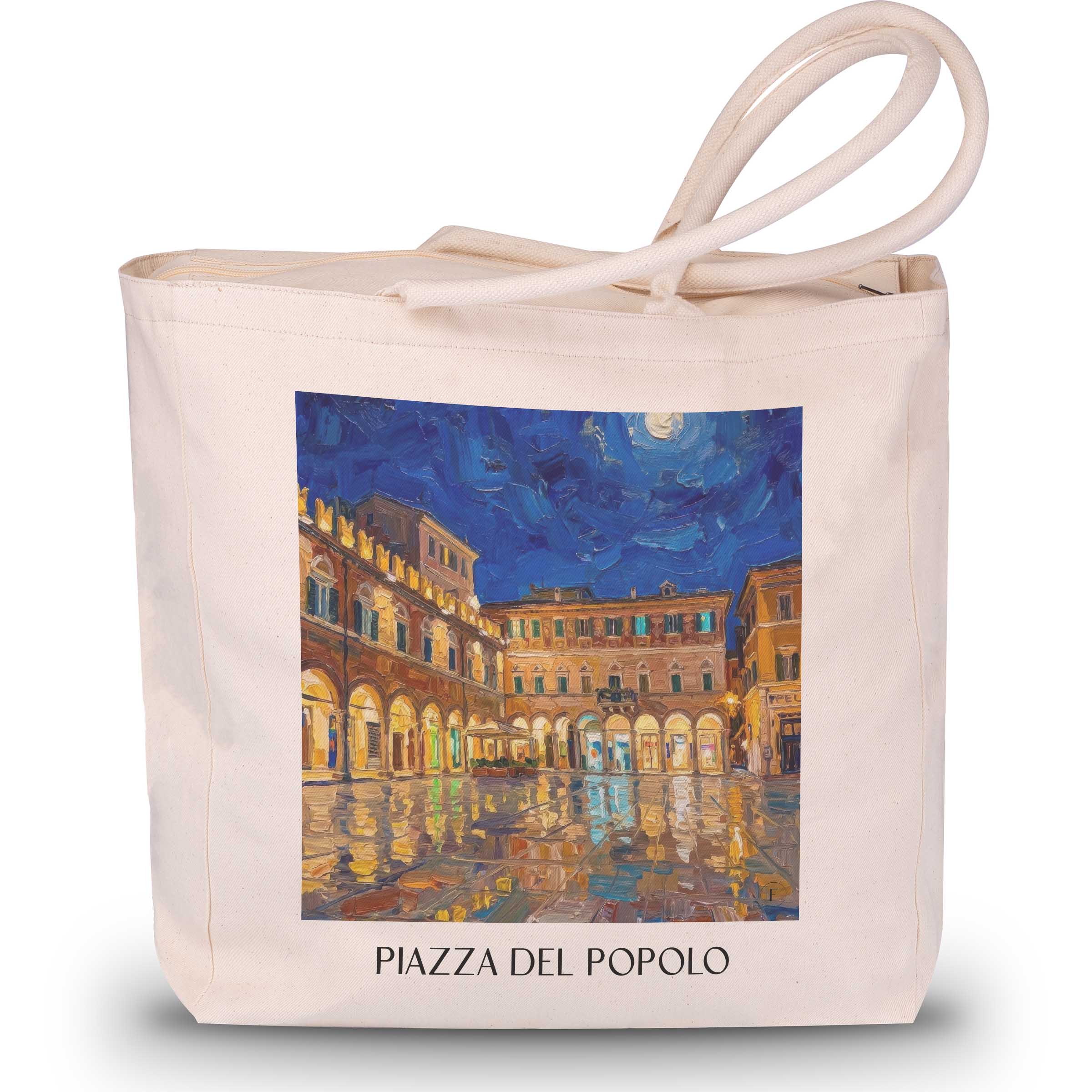 piazza-del-popolo-ascoli-piceno-italien-einkaufstasche-oil-painting-oelgemaelde