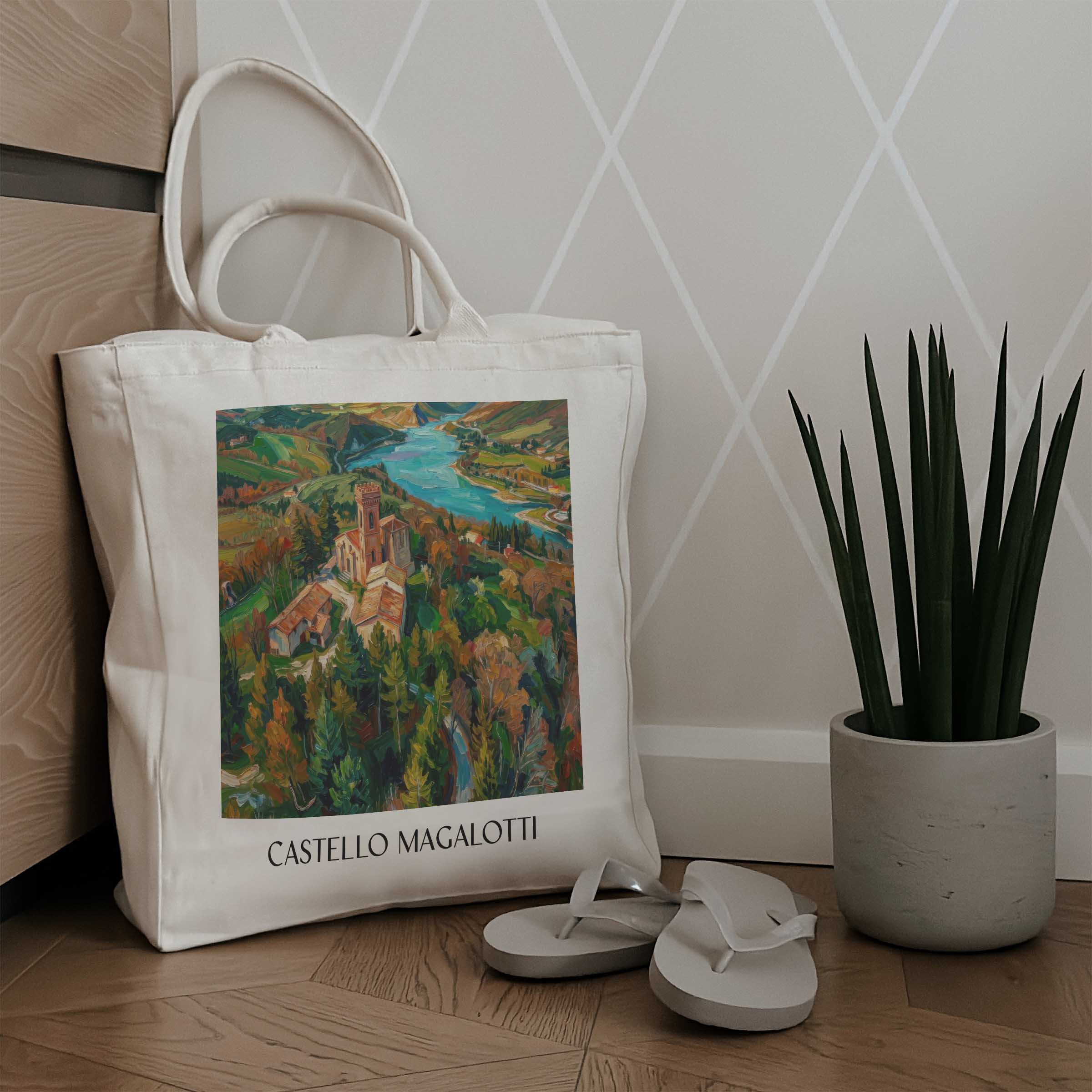castello-magalotti-fiastra-italien-einkaufstasche-oil-painting-oelgemaelde