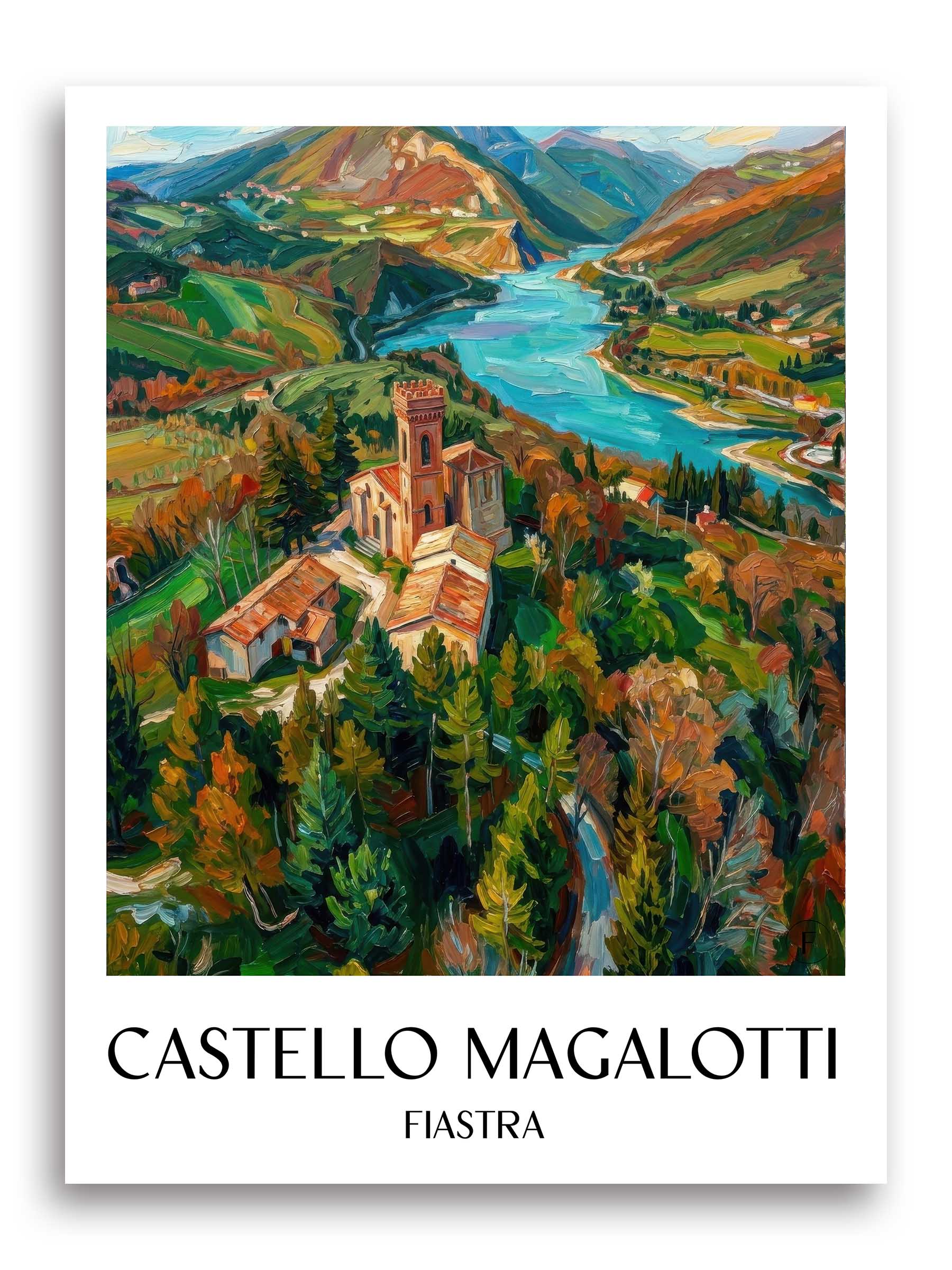 castello-magalotti-fiastra-italien-poster-oil-painting-oelgemaelde