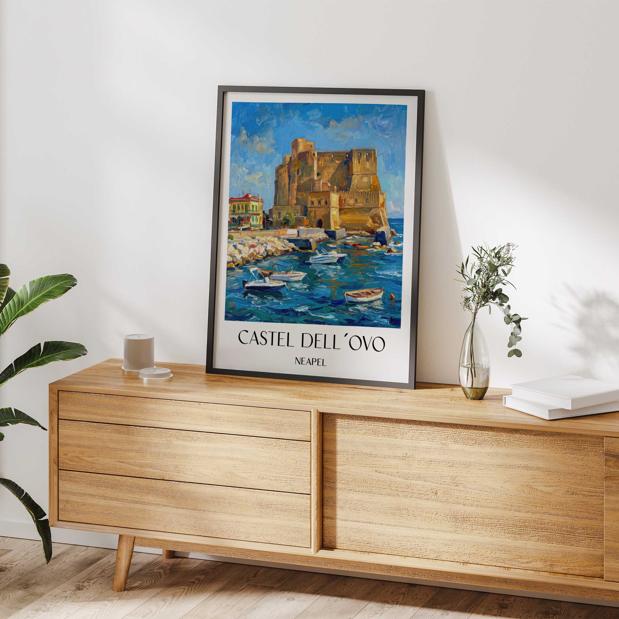 castel-dell´ovo-neapel-italien-poster-oil-painting-oelgemaelde