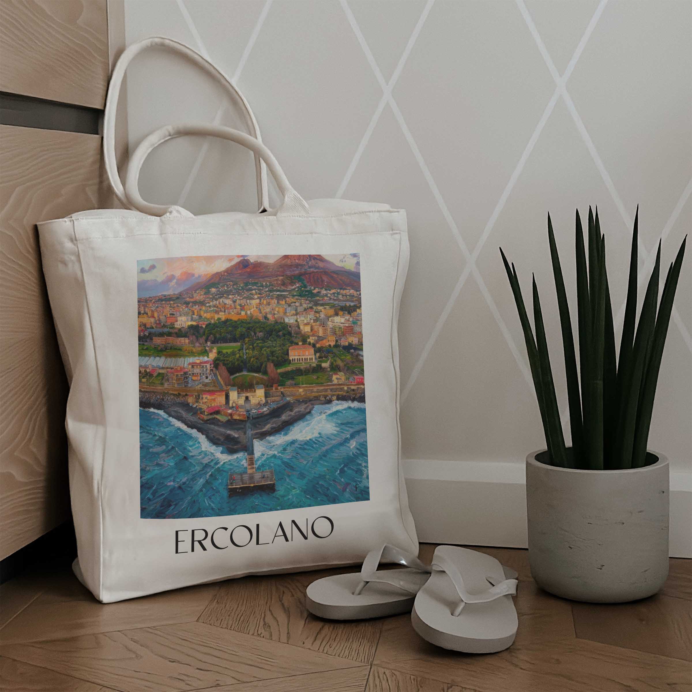 ercolano-neapel-italien-einkaufstasche-oil-painting-oelgemaelde