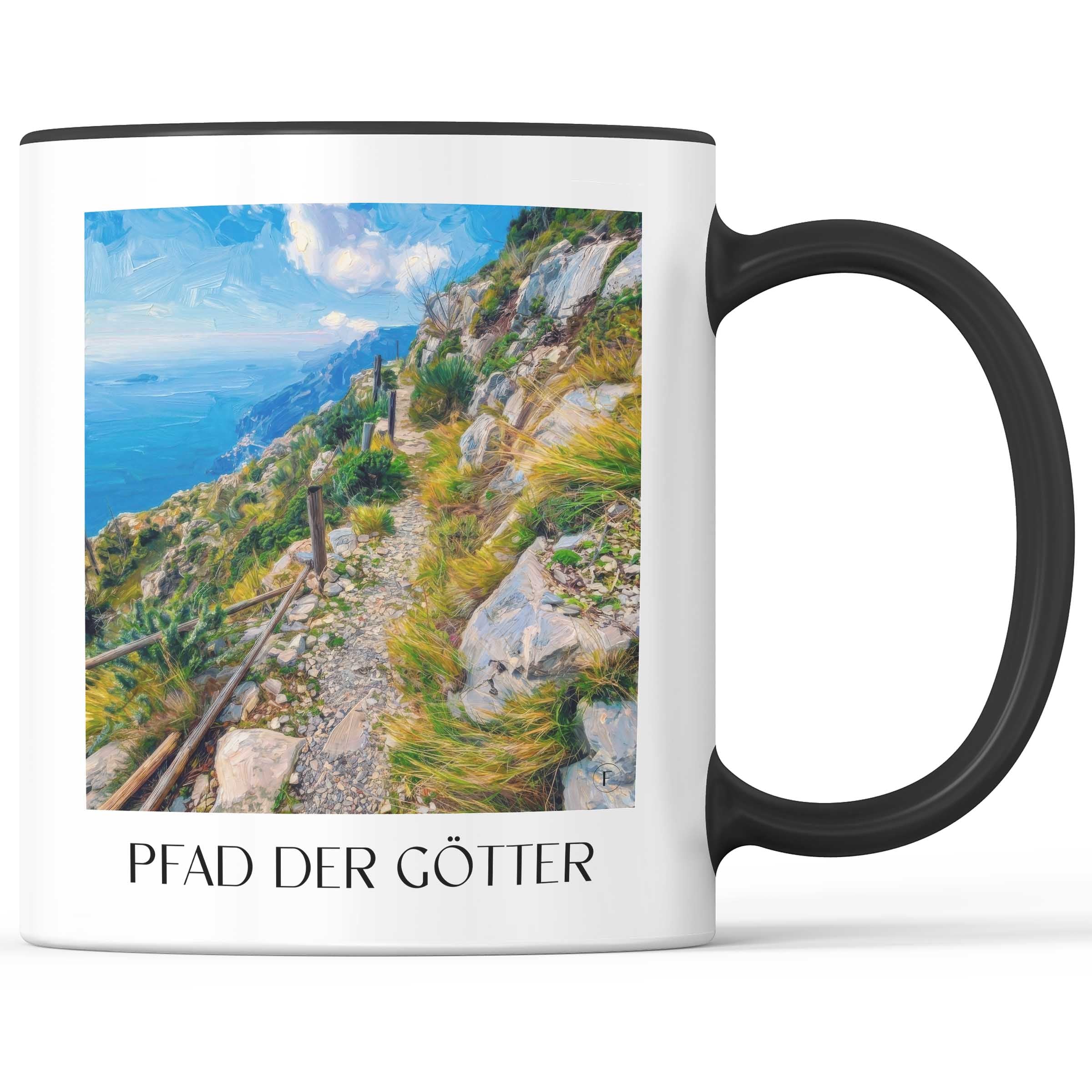pfad-der-götter-amalfiküste-italien-kaffeebecher-oil-painting-oelgemaelde