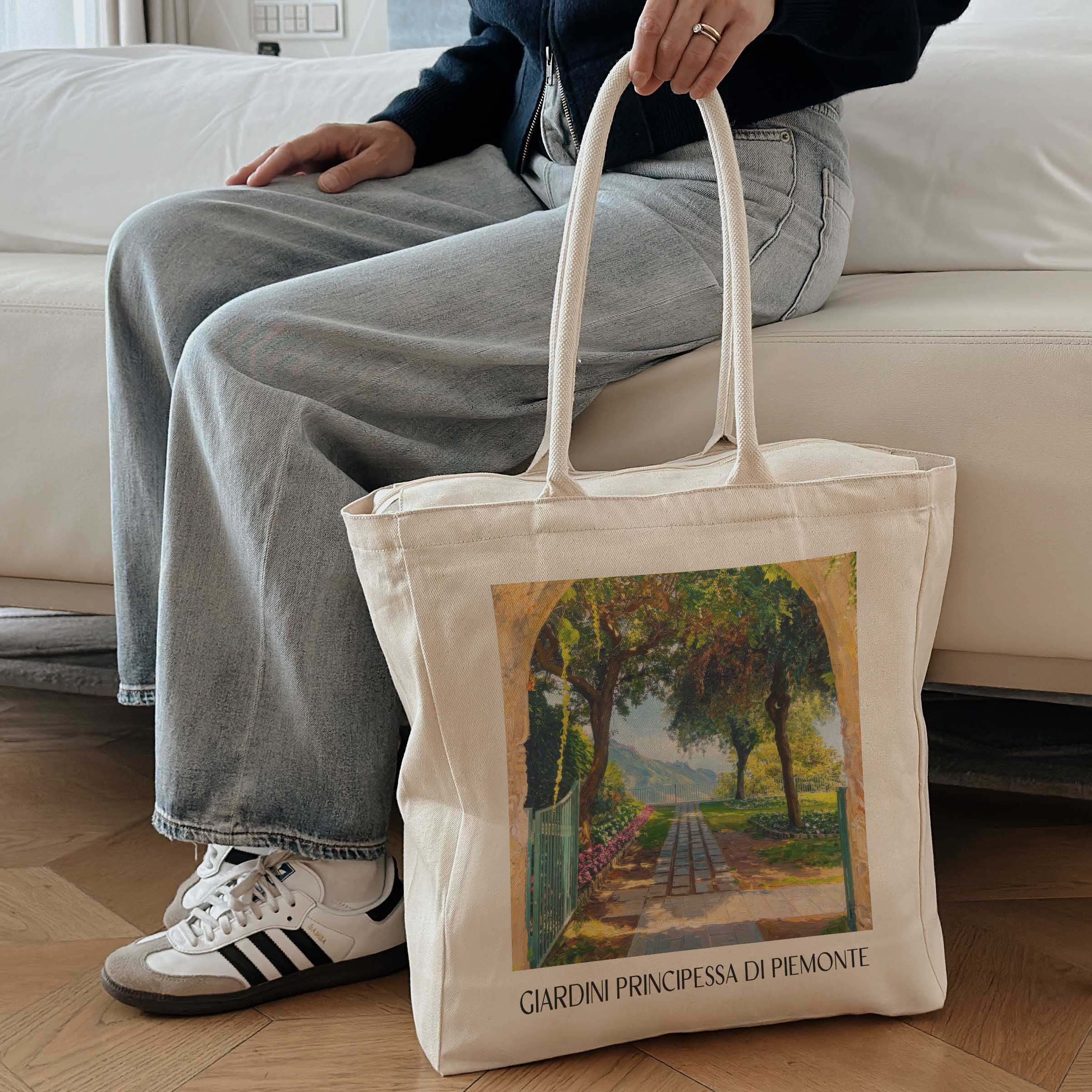 giardini-principessa-di-piemonte-ravello-italien-einkaufstasche-oil-painting-oelgemaelde