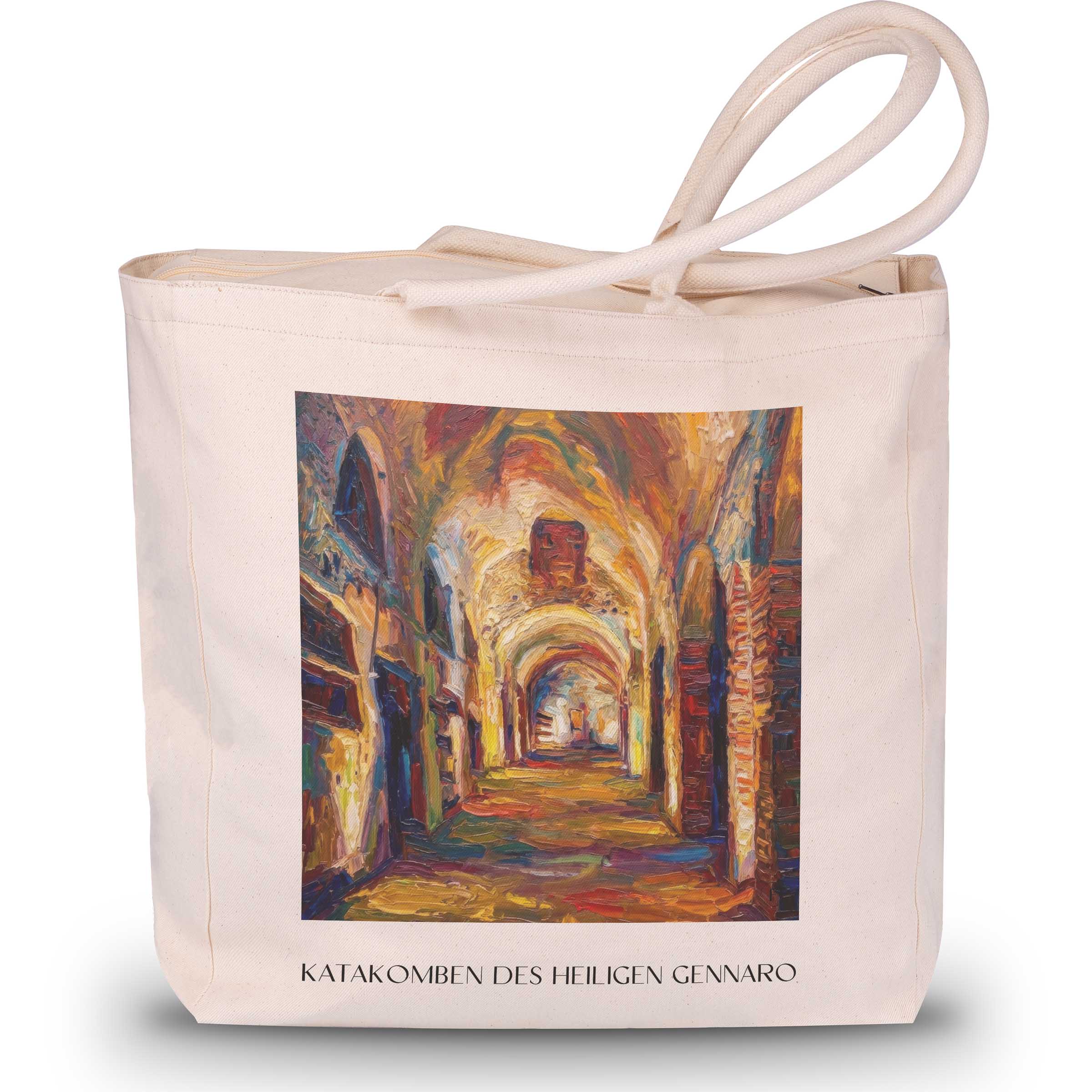 katakomben-des-heiligen-gennaro-neapel-italien-einkaufstasche-oil-painting-oelgemaelde